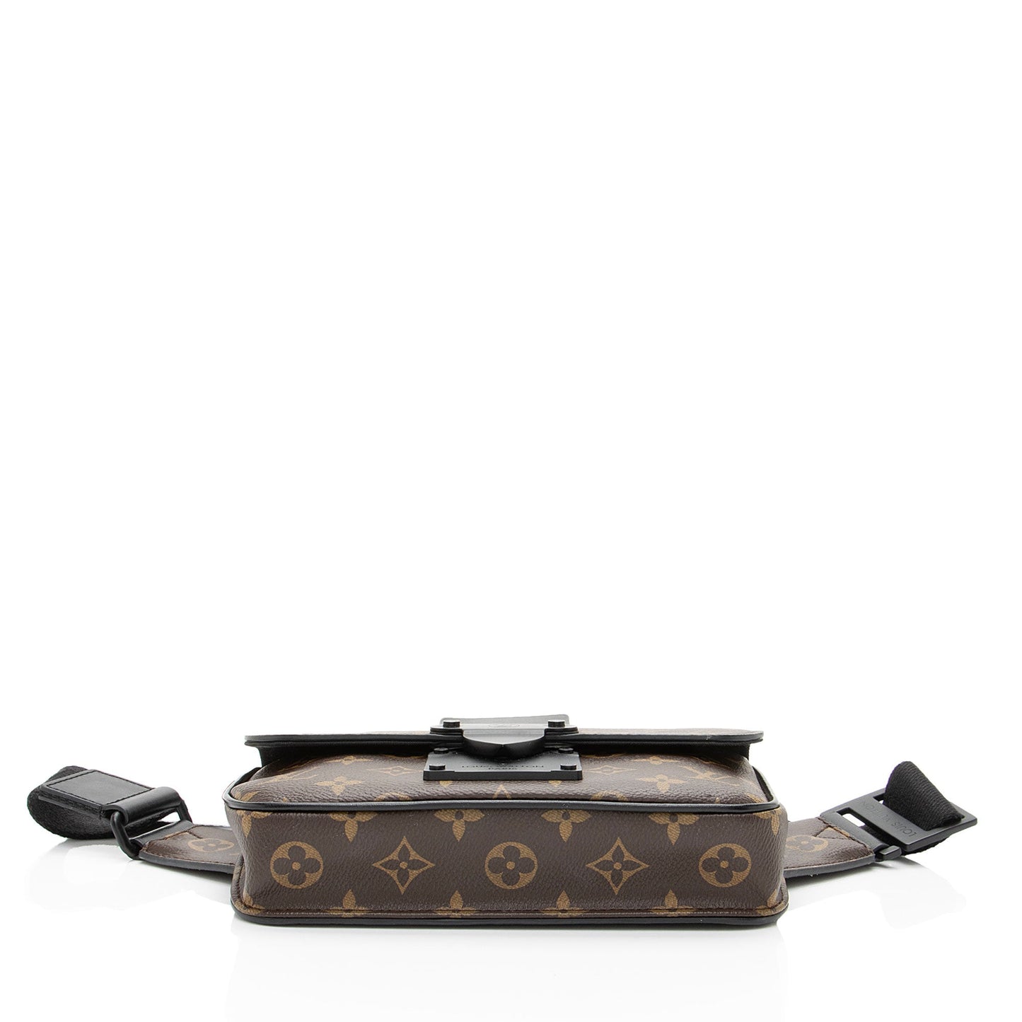 Louis Vuitton Monogram Canvas Macassar S Lock Sling Bag