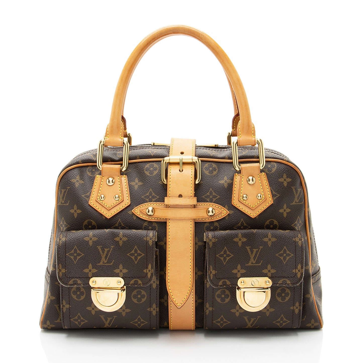 Louis Vuitton Monogram Canvas Manhattan GM Satchel (SHF-cuyjWb)