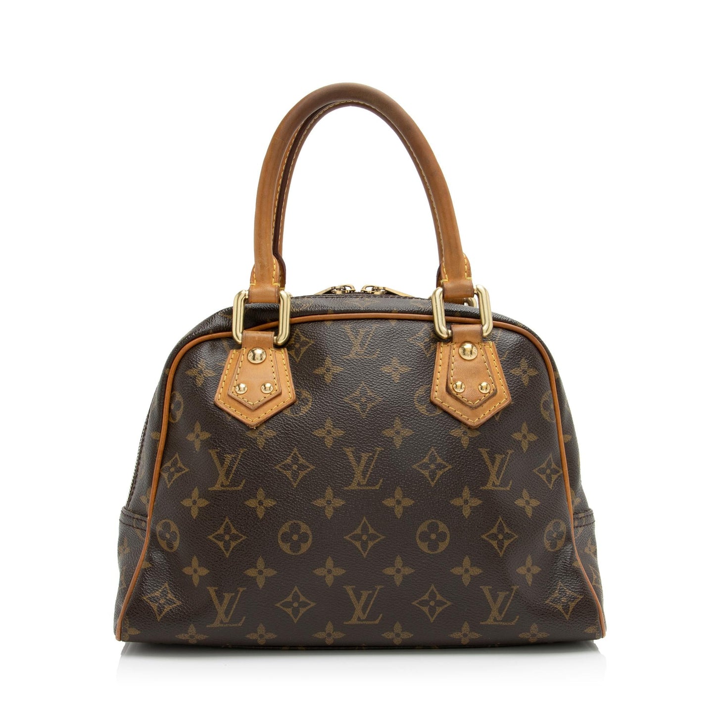Louis Vuitton Monogram Canvas Manhattan PM Satchel (SHF-23846)