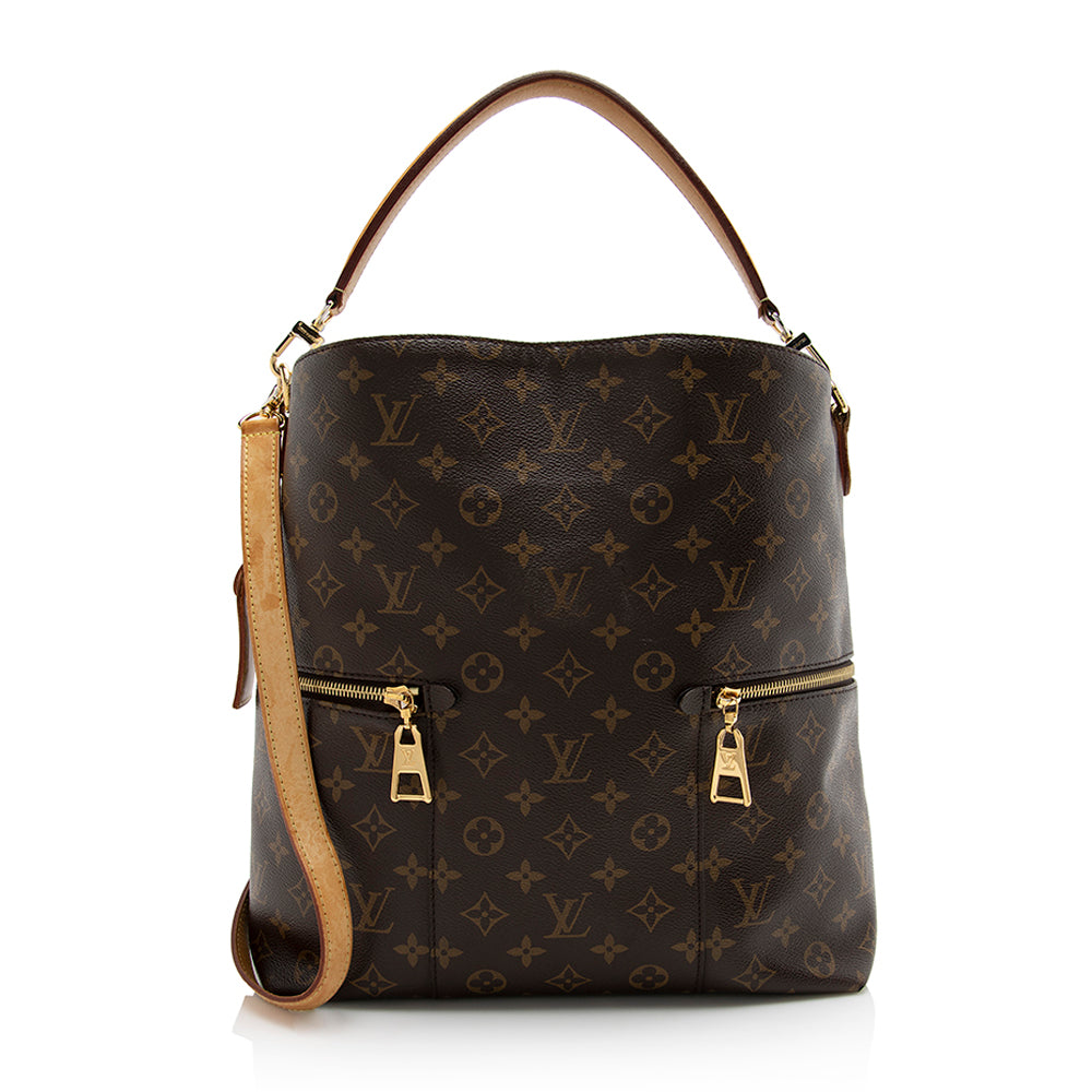 Louis Vuitton Monogram Canvas Melie Shoulder Bag (SHF-21764)