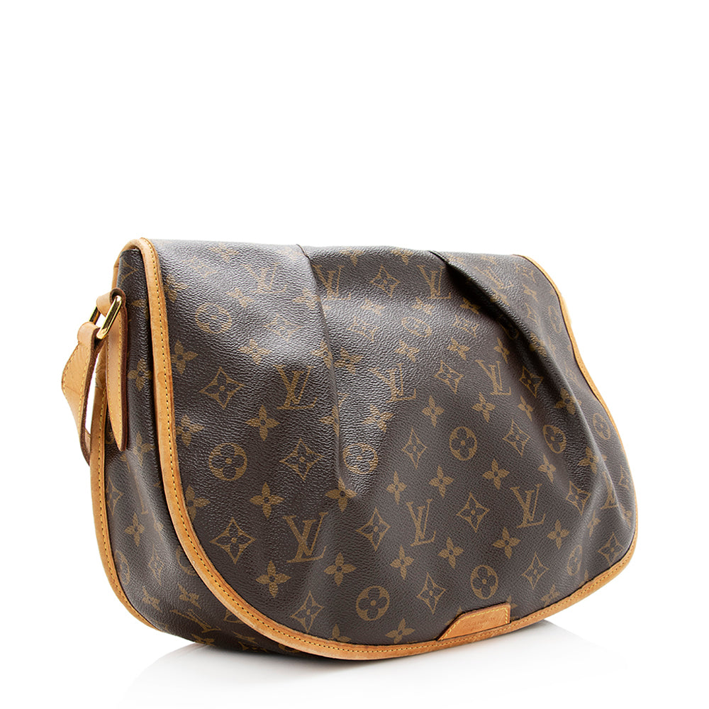 Louis Vuitton Monogram Canvas Menilmontant MM Messenger Bag - FINAL SALE (SHF-20190)