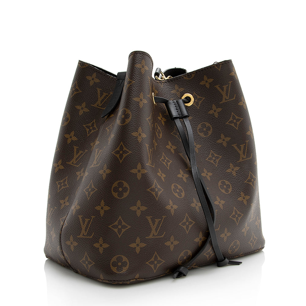 Louis Vuitton Monogram Canvas Neonoe Shoulder Bag (SHF-21995)