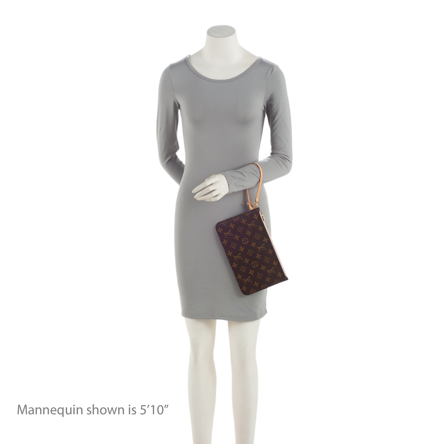Louis Vuitton Monogram Canvas Neverfull MM Pochette (SHF-SM6do3)