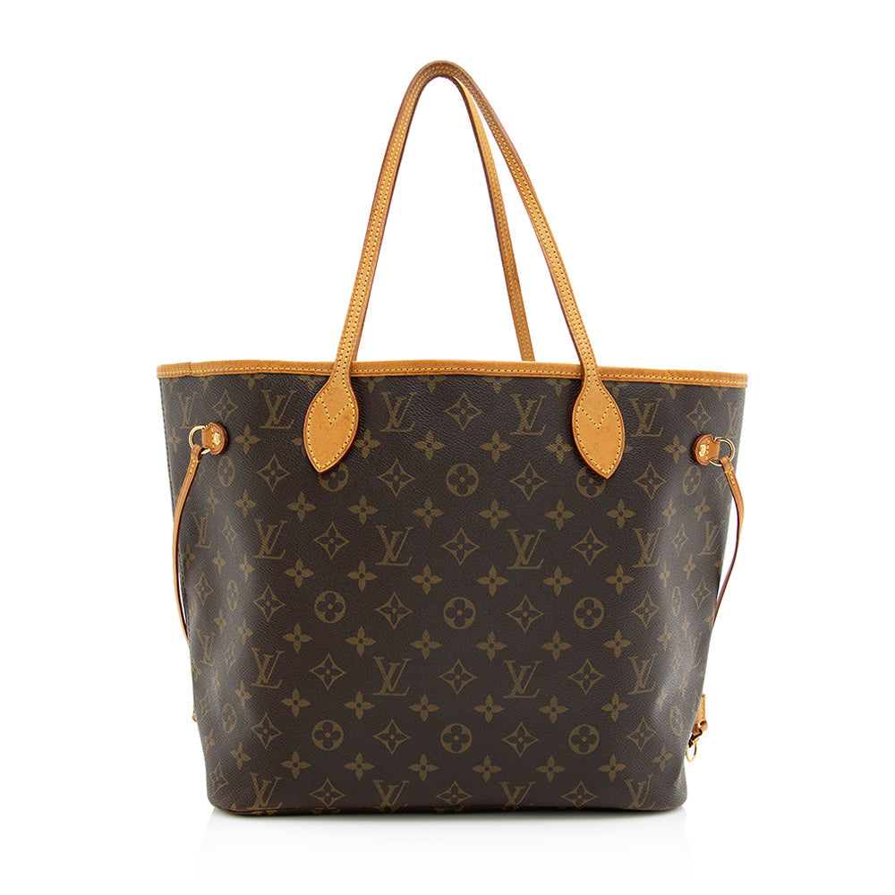 Louis Vuitton Monogram Canvas Neverfull MM Tote (SHF-20144)