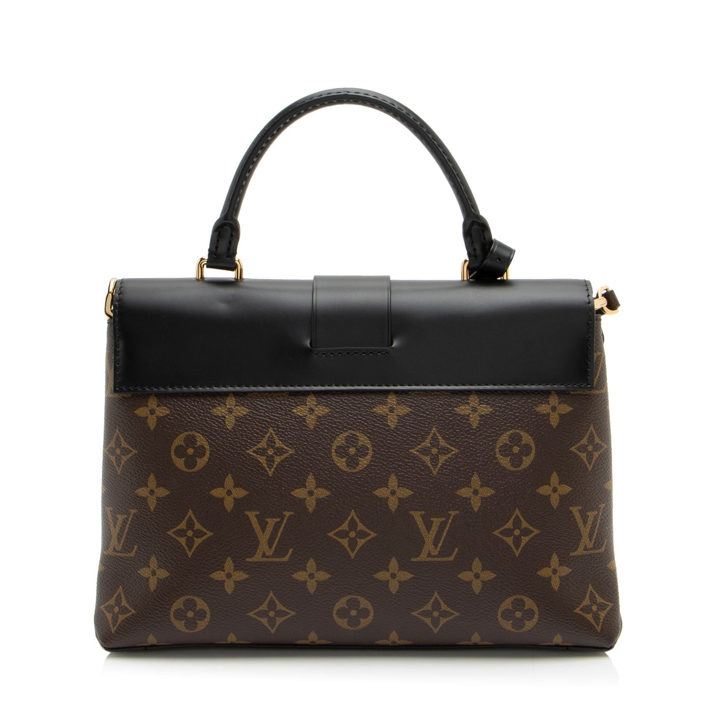 Louis Vuitton Monogram Canvas One Handle MM Flap Bag (SHF-8PThM6)