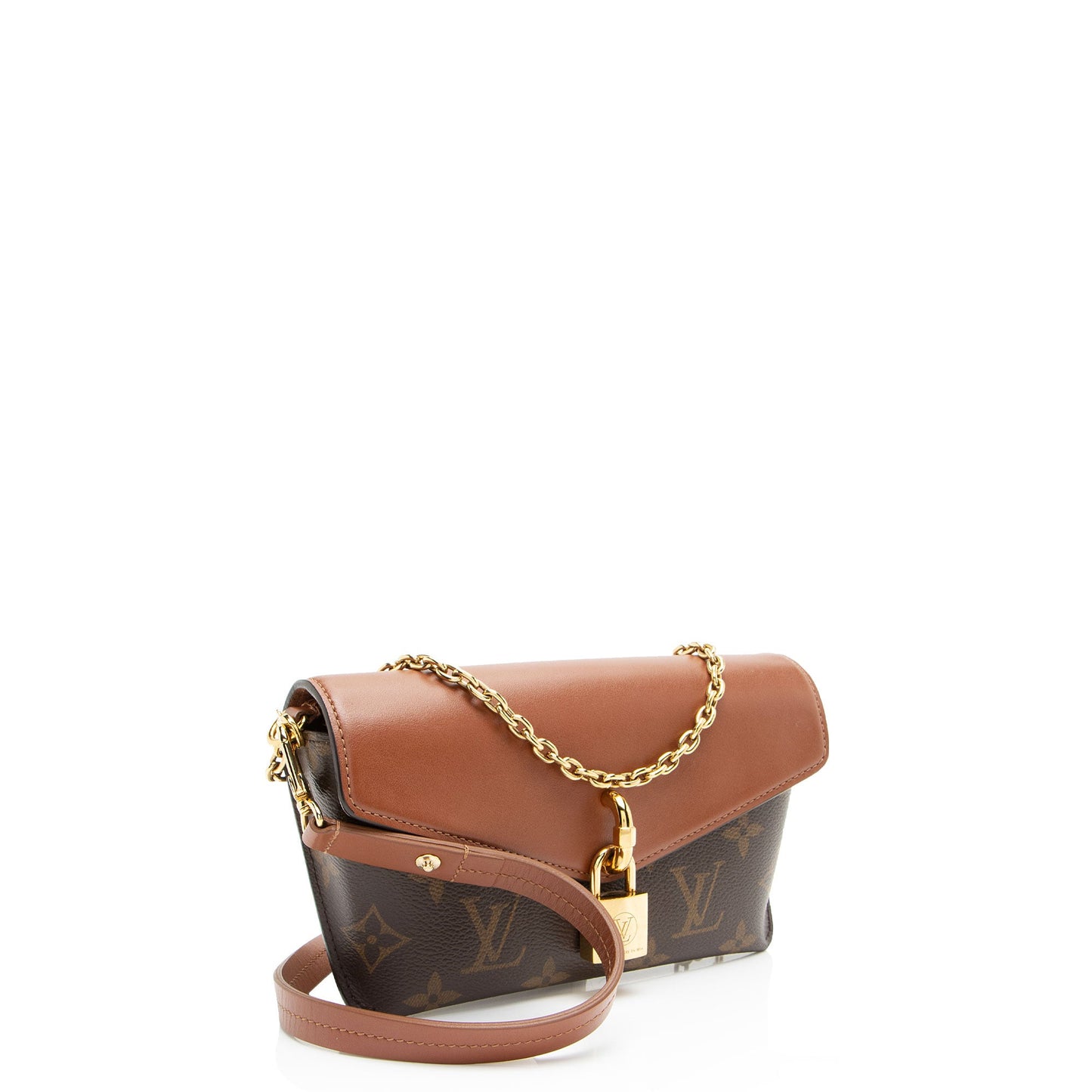 Louis Vuitton Monogram Canvas Padlock on Strap