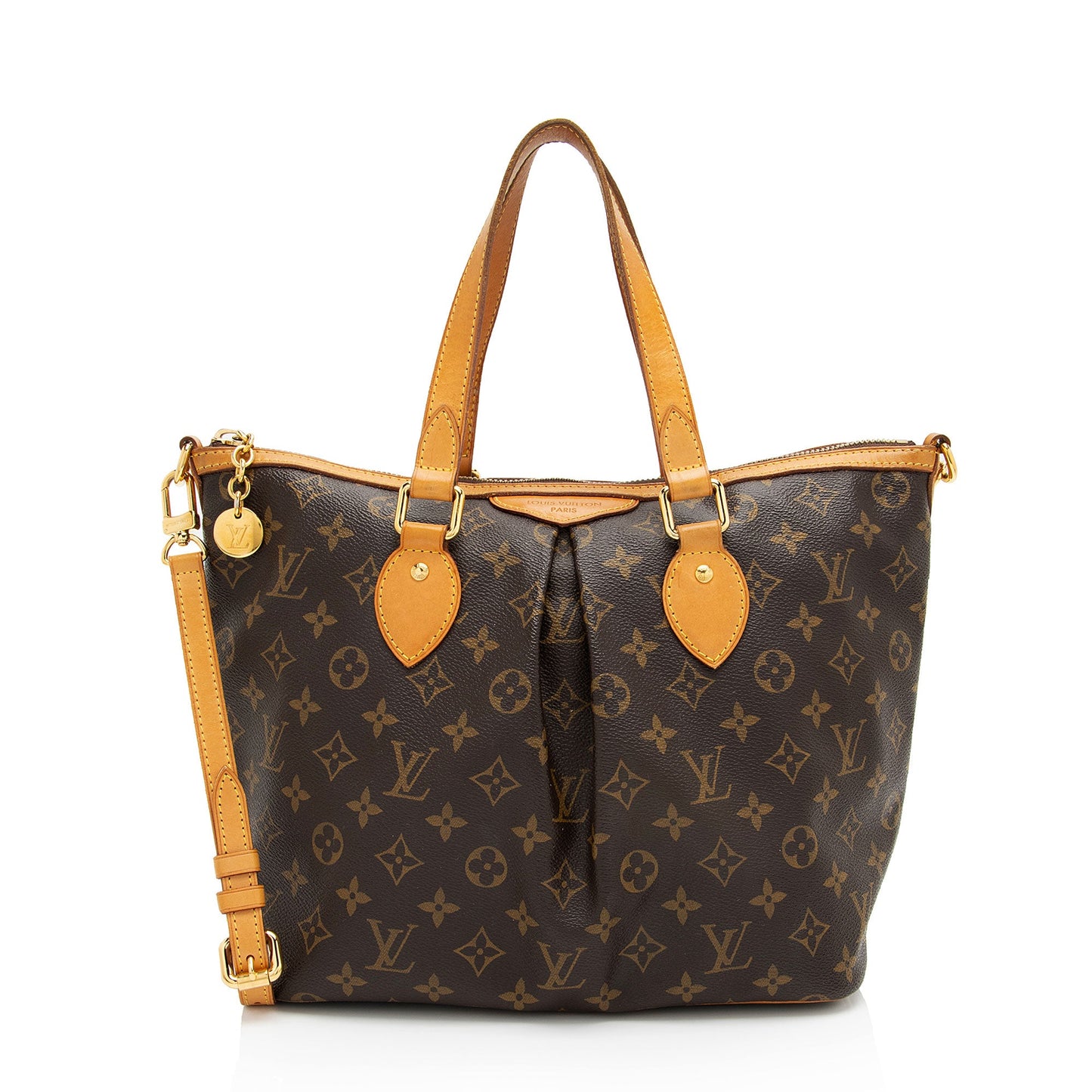 Louis Vuitton Monogram Canvas Palermo PM Tote (SHF-M84JIX)