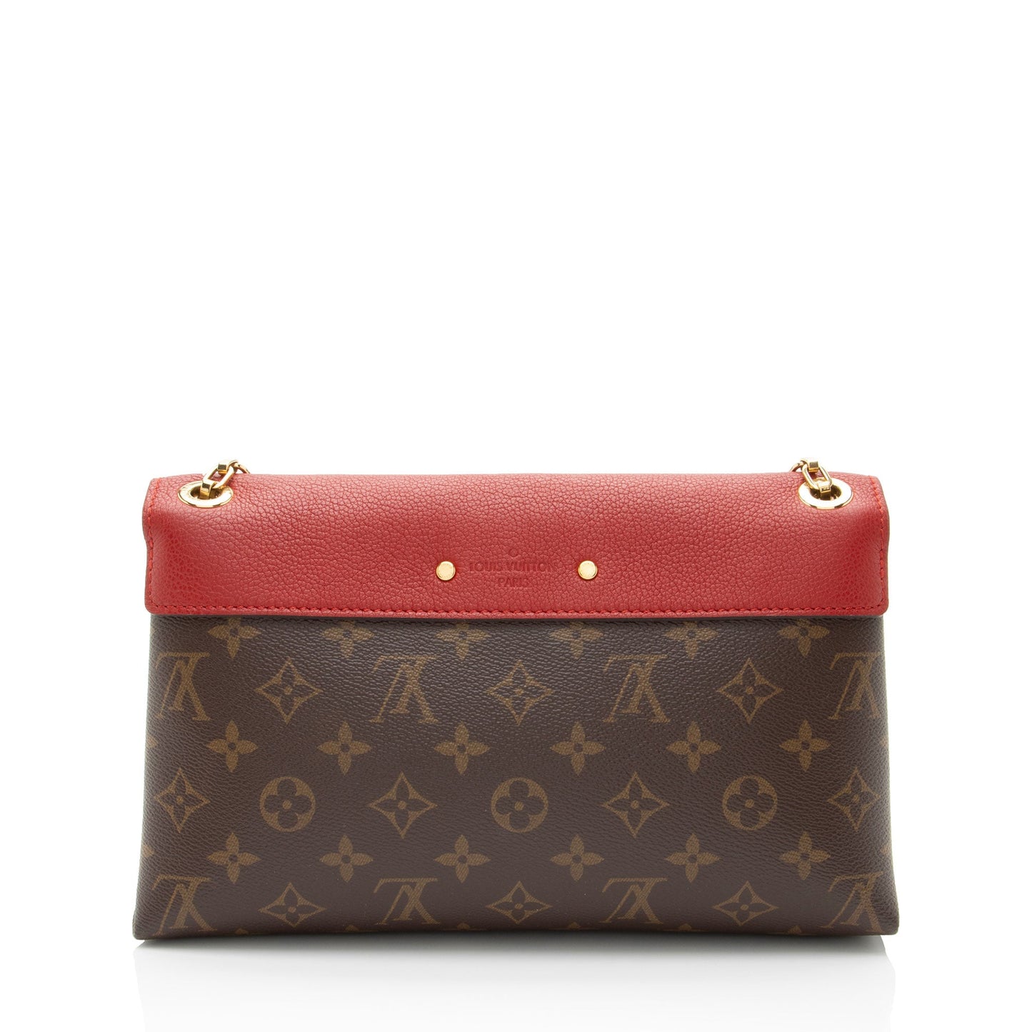 Louis Vuitton Monogram Canvas Pallas Chain Shoulder Bag