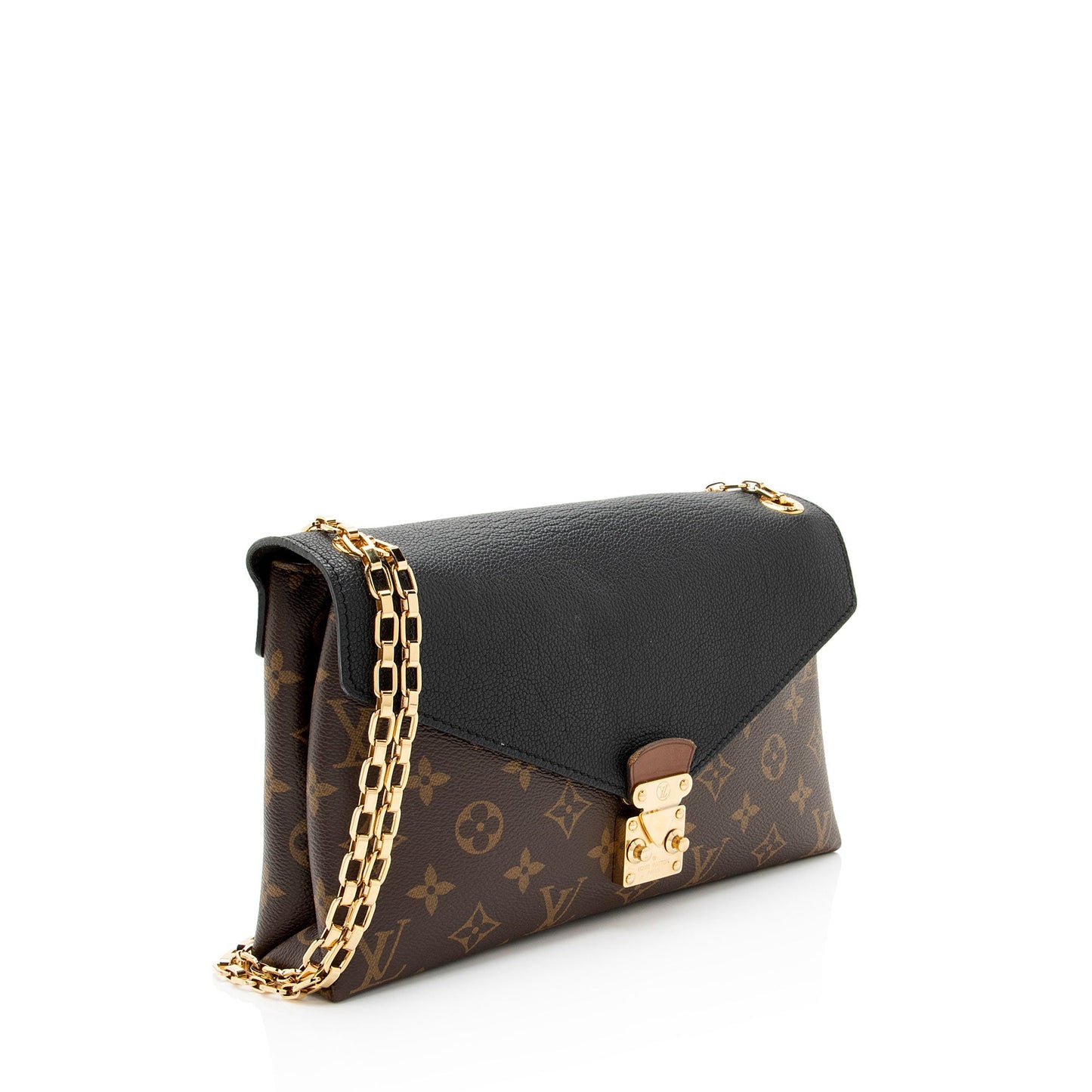 Louis Vuitton Monogram Canvas Pallas Chain Shoulder Bag