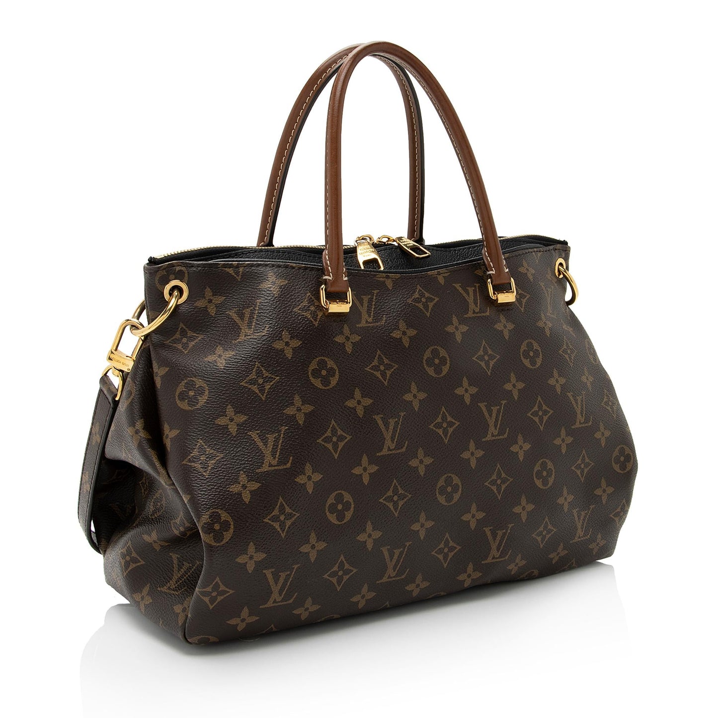 Louis Vuitton Monogram Canvas Pallas Satchel (SHF-96JW7w)
