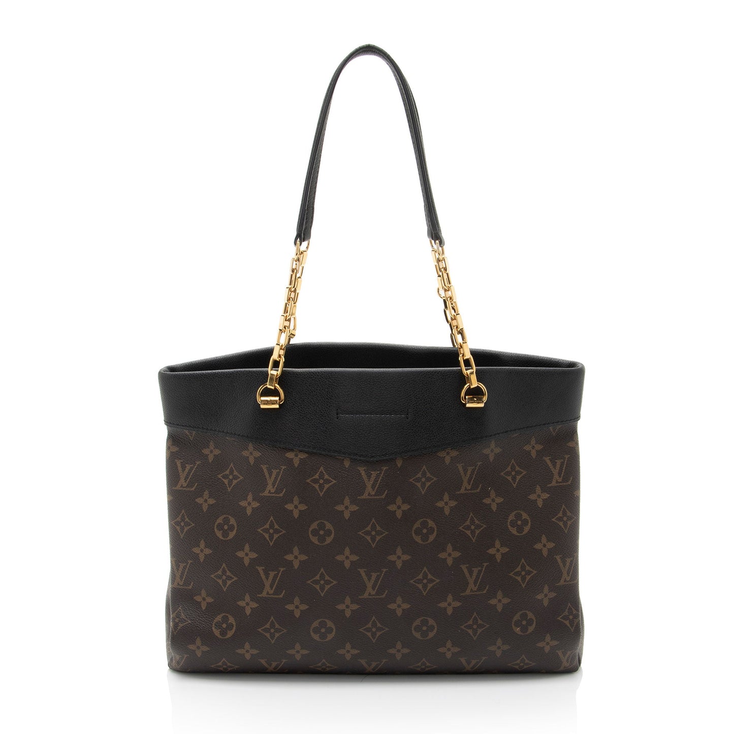 Louis Vuitton Monogram Canvas Pallas Shopper Tote (SHF-f5mjHC)