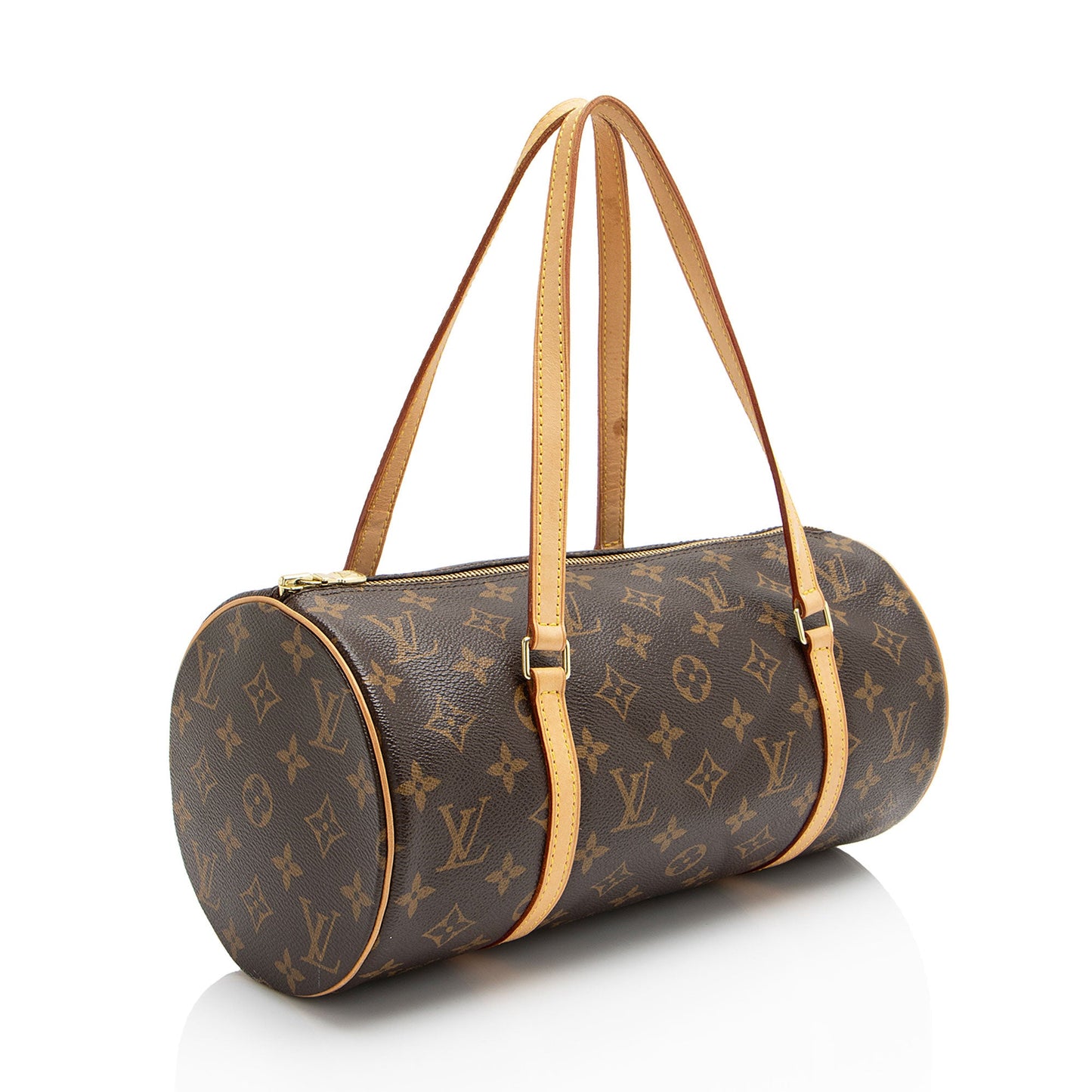 Louis Vuitton Monogram Canvas Papillon 30 Satchel