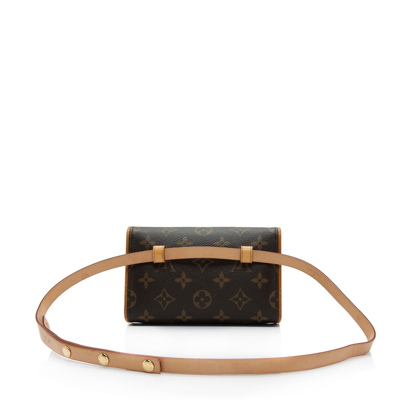 Louis Vuitton Monogram Canvas Pochette Florentine Small Belt Bag (SHF-9aCUhN)