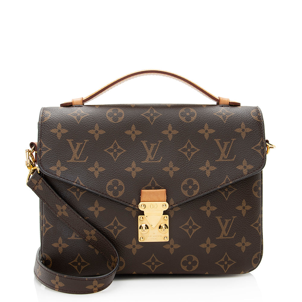 Louis Vuitton Monogram Canvas Pochette Metis Shoulder Bag (SHF-20129)
