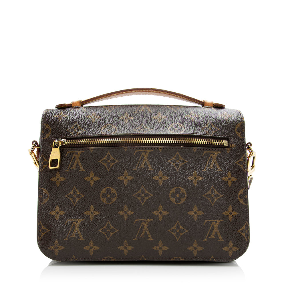 Louis Vuitton Monogram Canvas Pochette Metis Shoulder Bag (SHF-21086)