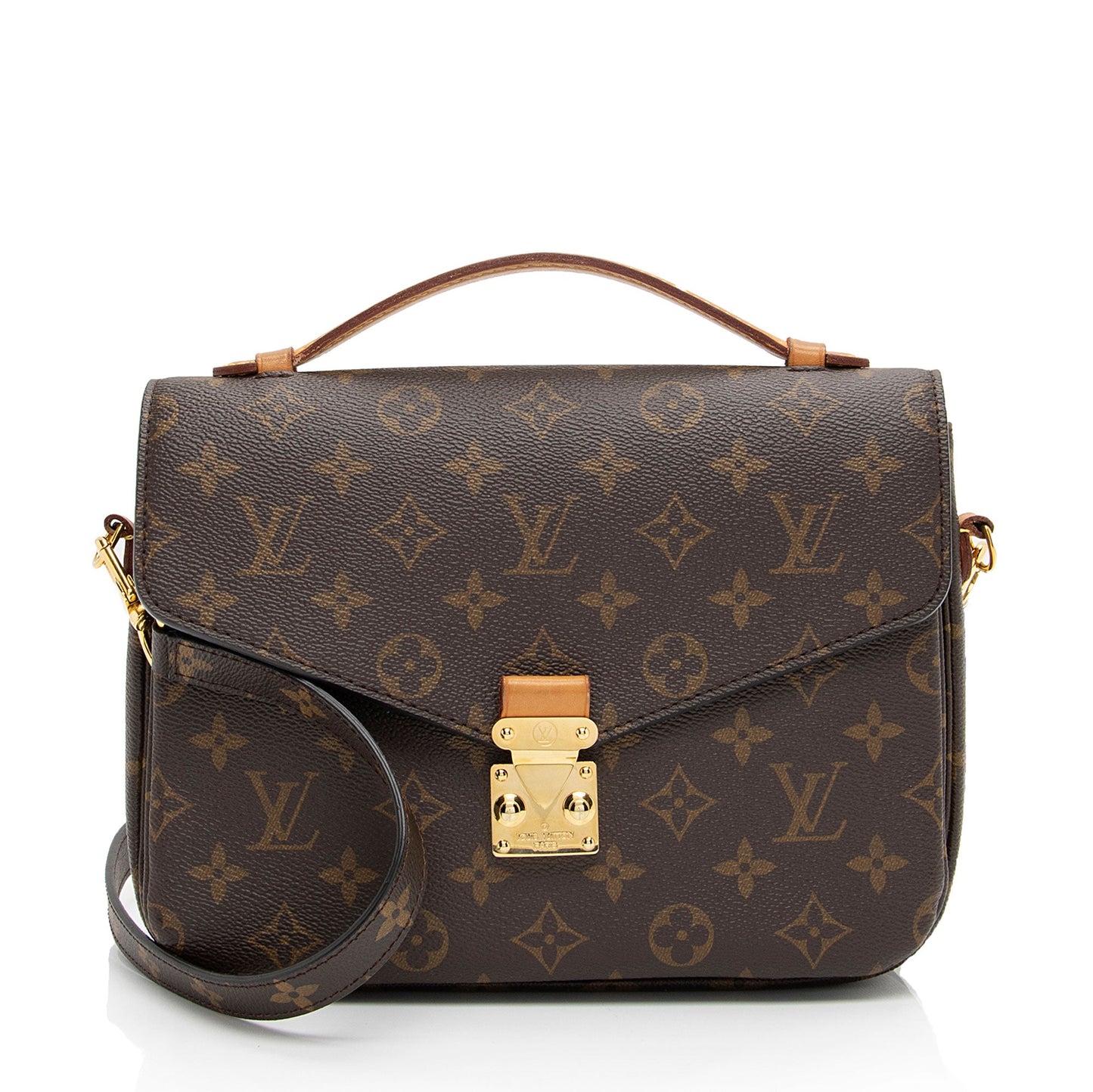 Louis Vuitton Monogram Canvas Pochette Metis Shoulder Bag (SHF-qI76Nd)