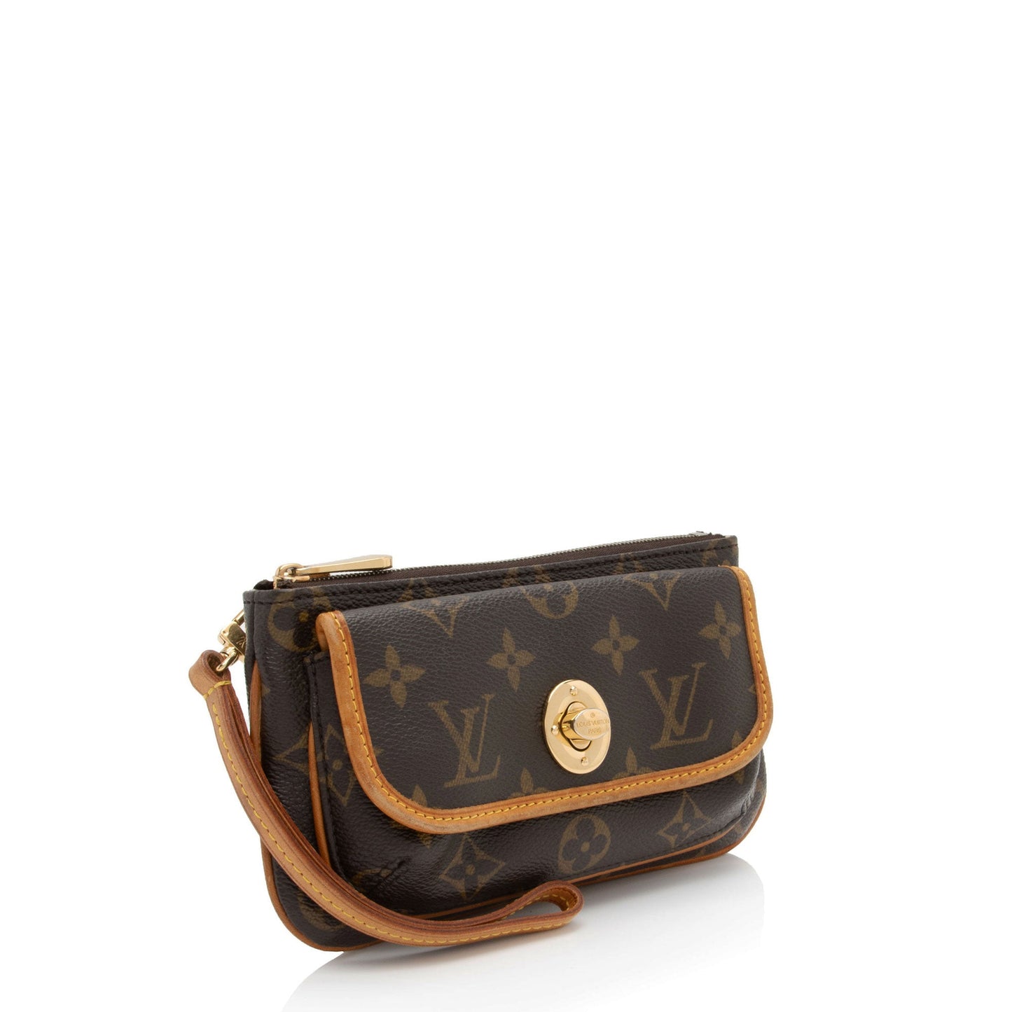 Louis Vuitton Monogram Canvas Pochette Tikal Clutch (SHF-gbe0ZF)