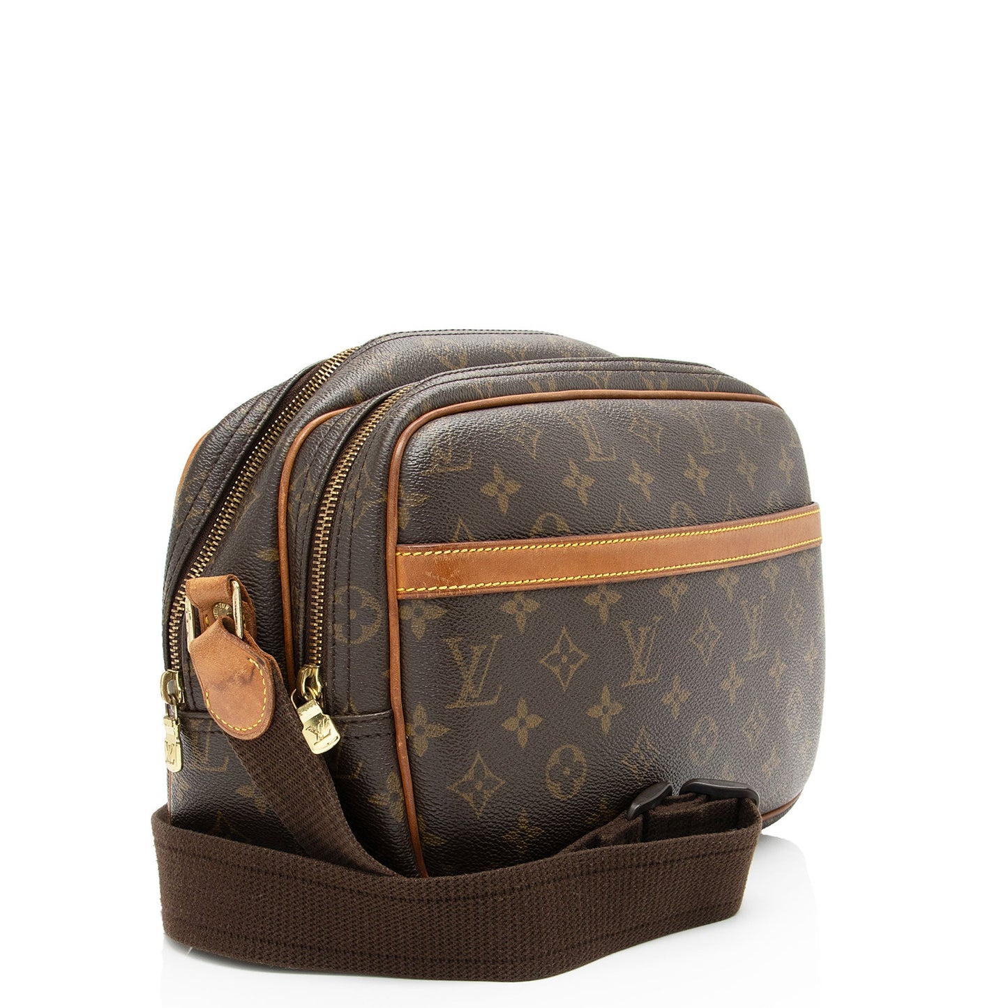 Louis Vuitton Monogram Canvas Reporter PM Messenger (SHF-aQkHd4)