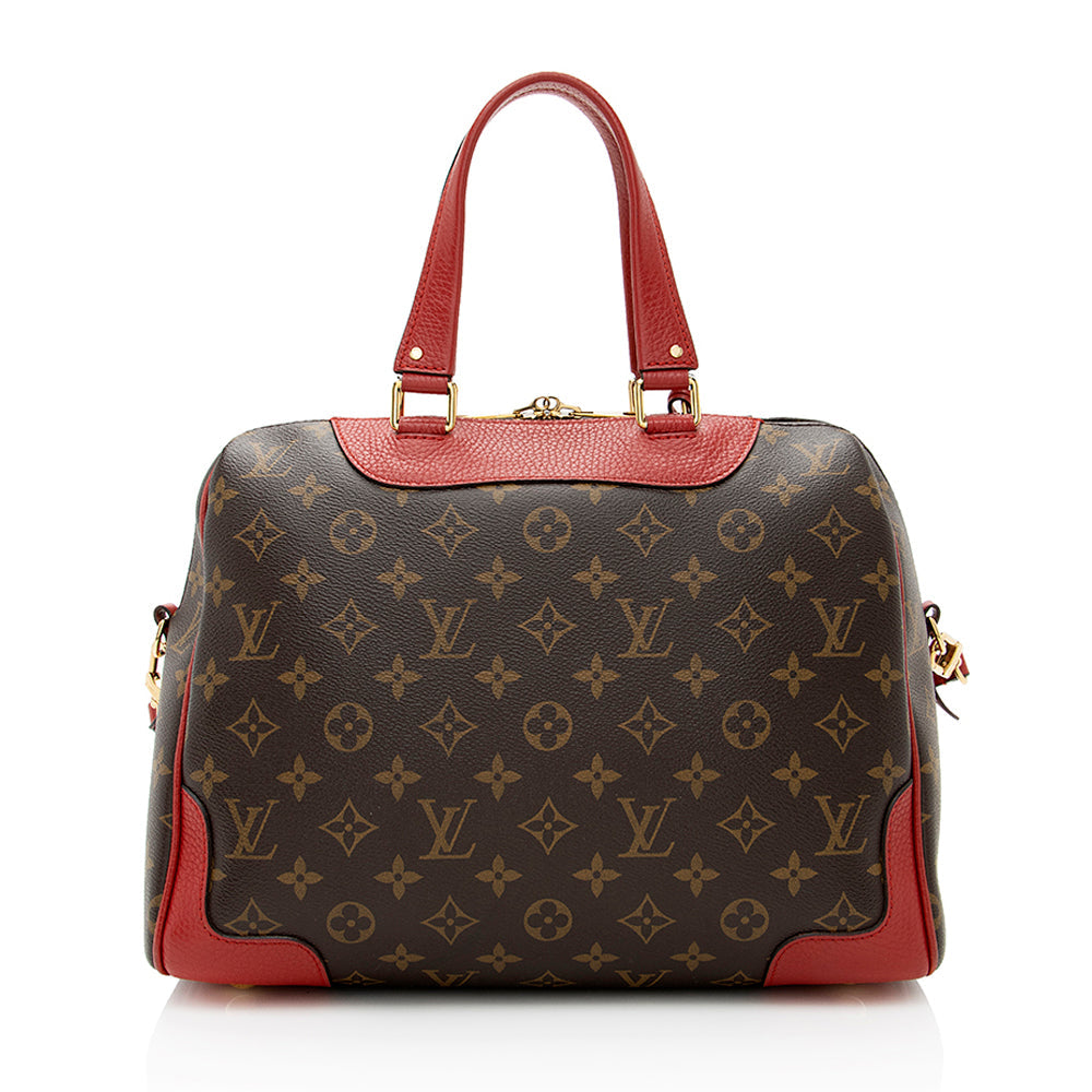 Louis Vuitton Monogram Canvas Retiro NM Satchel (SHF-19919)