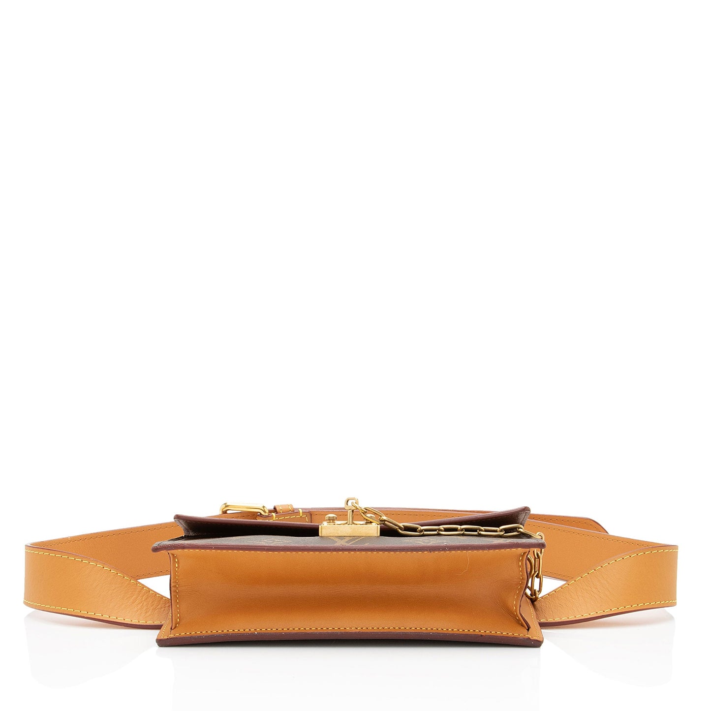 Louis Vuitton Monogram Canvas S Lock Belt Bag