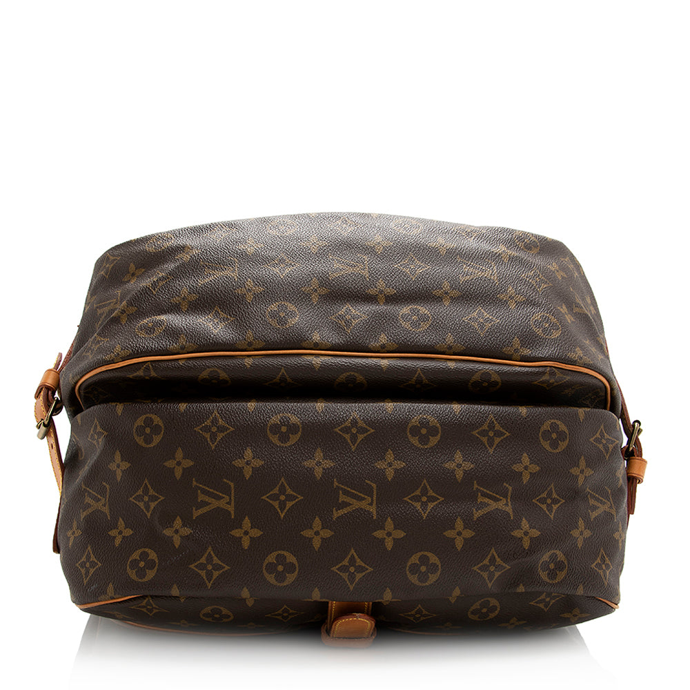 Louis Vuitton Vintage Monogram Canvas Saumur 35 Messenger Bag - FINAL SALE (SHF-20346)