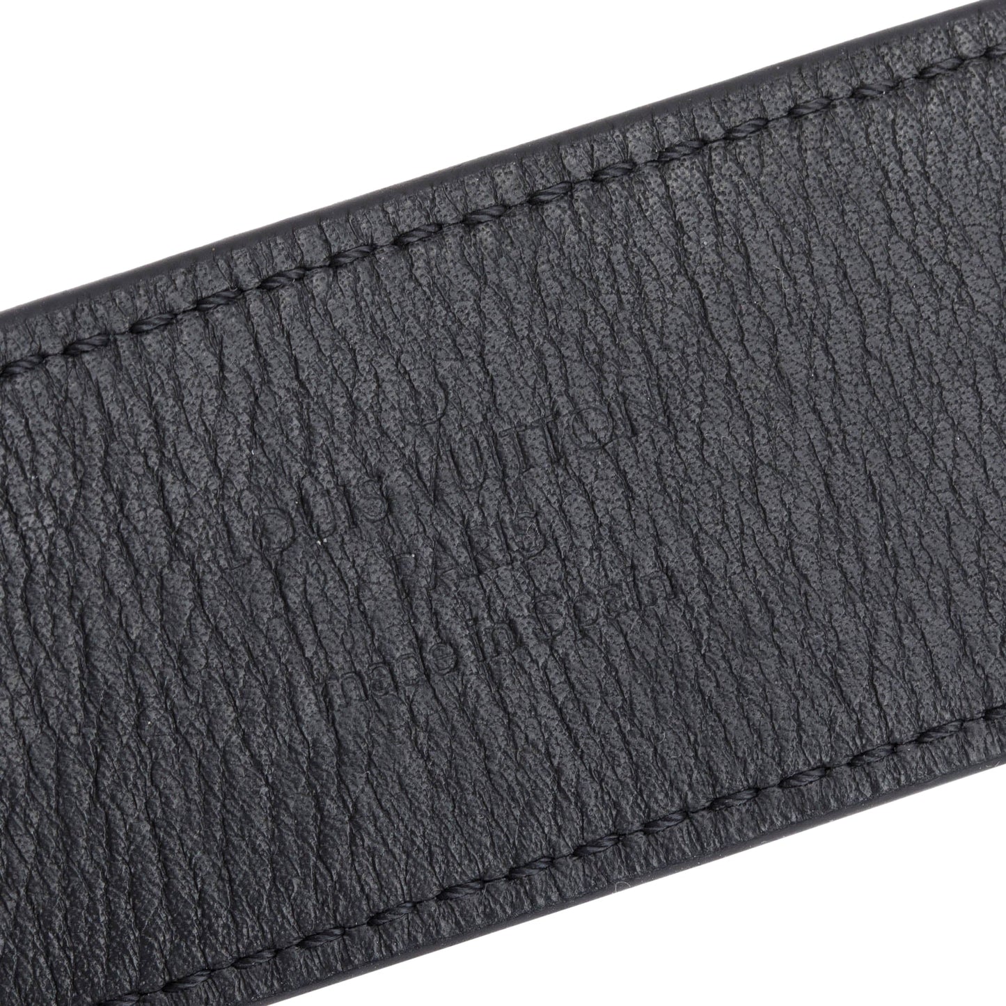 Louis Vuitton Monogram Canvas Signature Chain 35 MM Belt, Size 85 36
