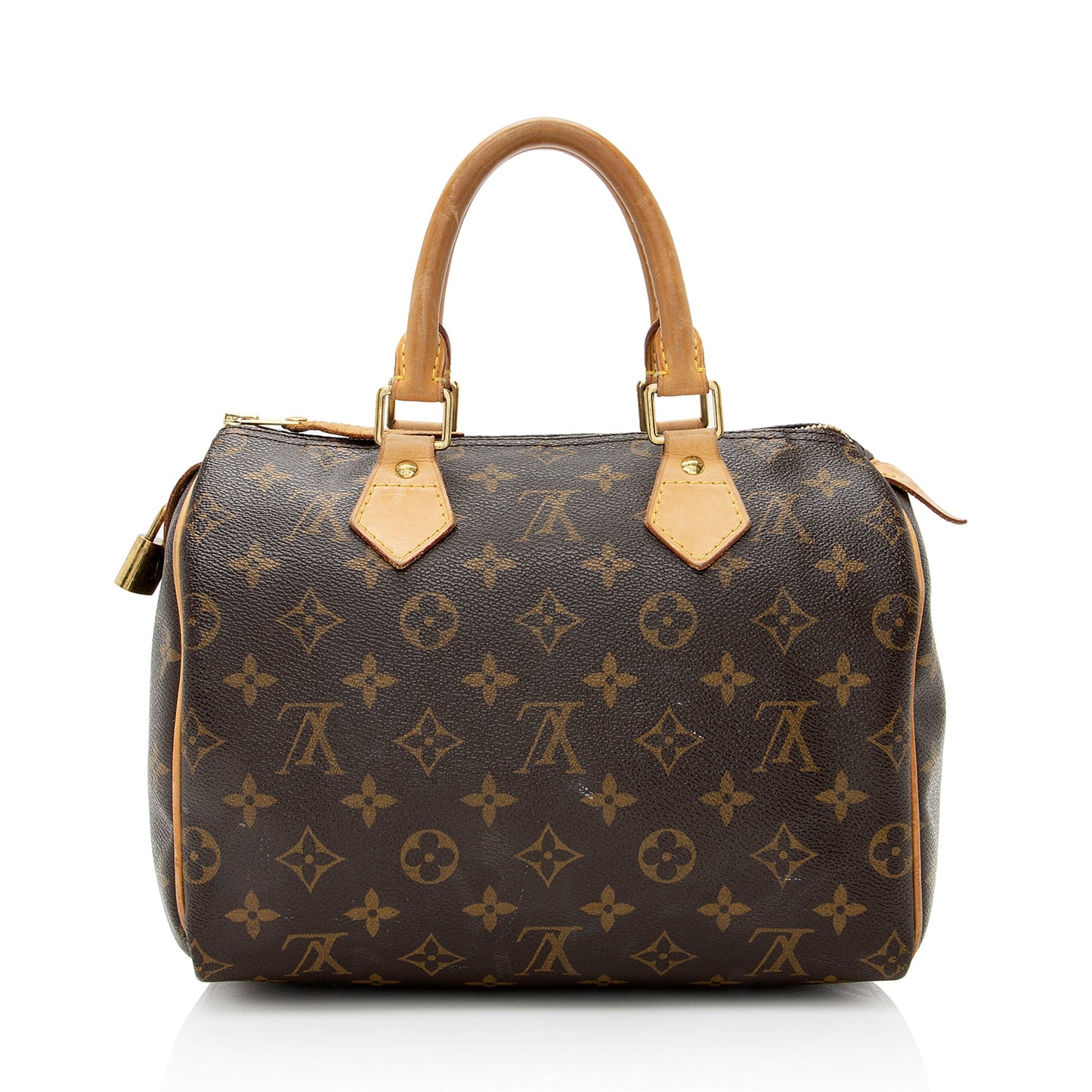 Louis Vuitton Monogram Canvas Speedy 25 Satchel (SHF-22237)