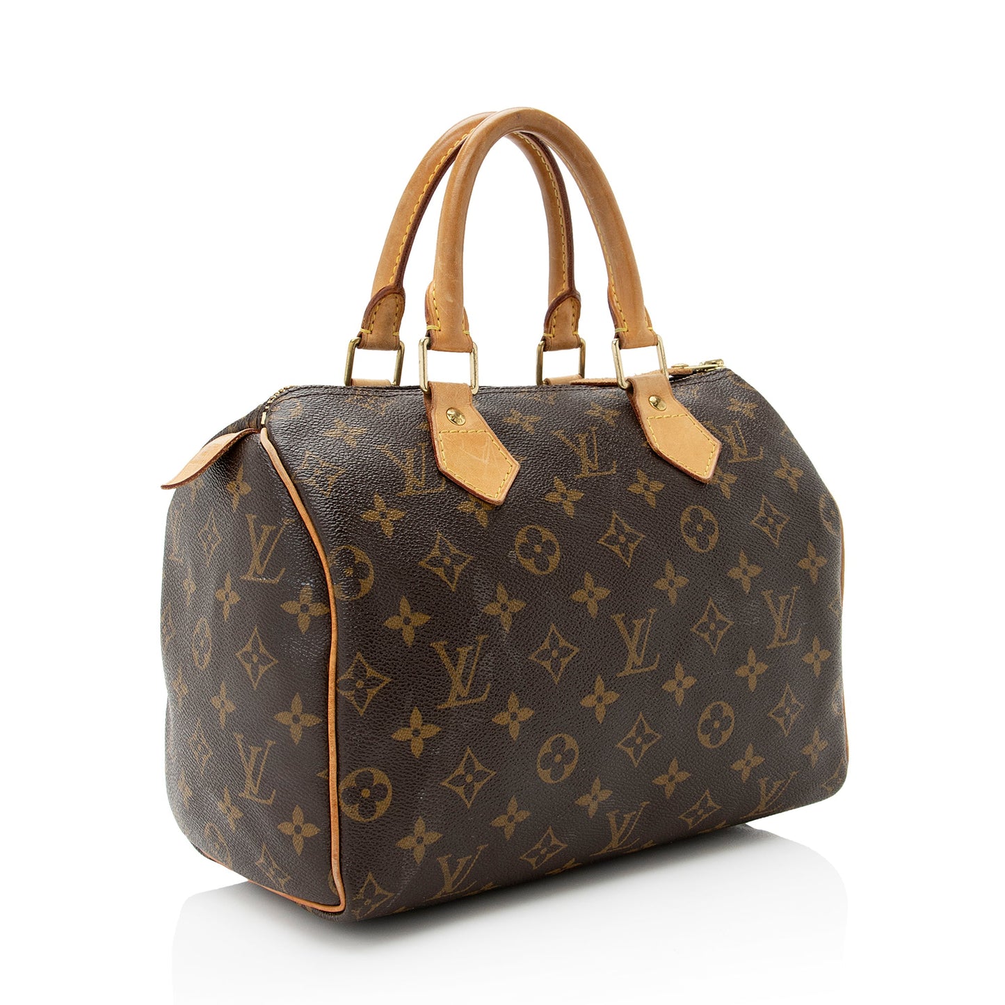 Louis Vuitton Monogram Canvas Speedy 25 Satchel (SHF-22237)