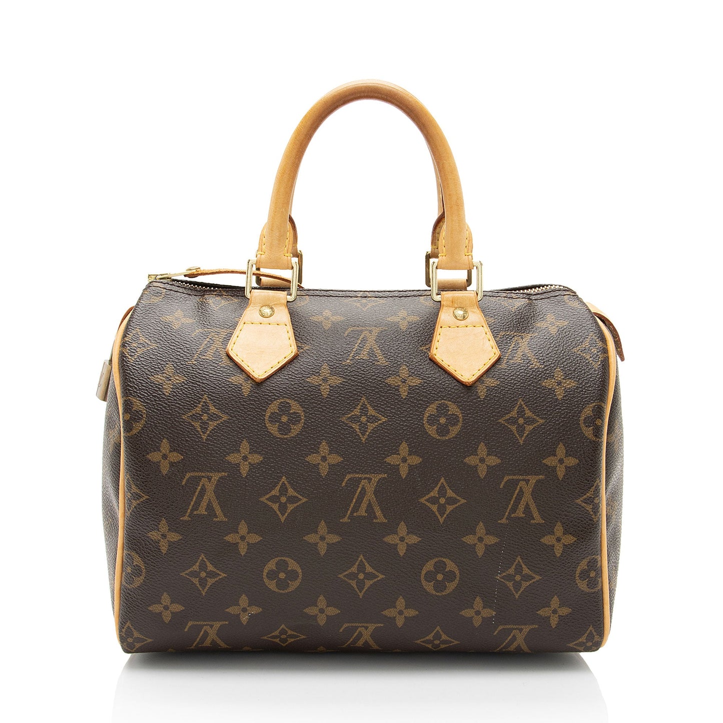 Louis Vuitton Monogram Canvas Speedy 25 Satchel (SHF-jH59Wo)