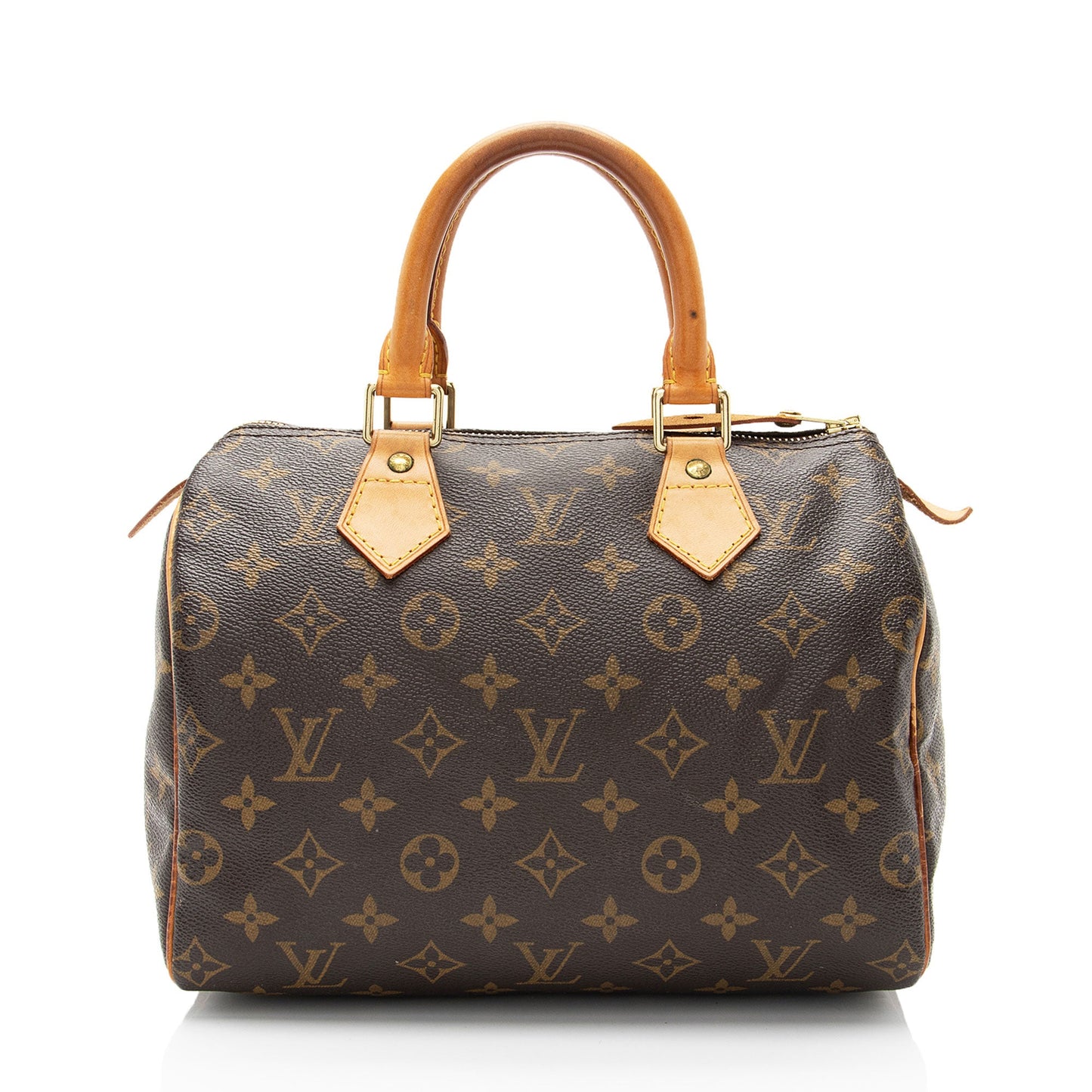 Louis Vuitton Monogram Canvas Speedy 25 Satchel (SHF-1NUxF3)