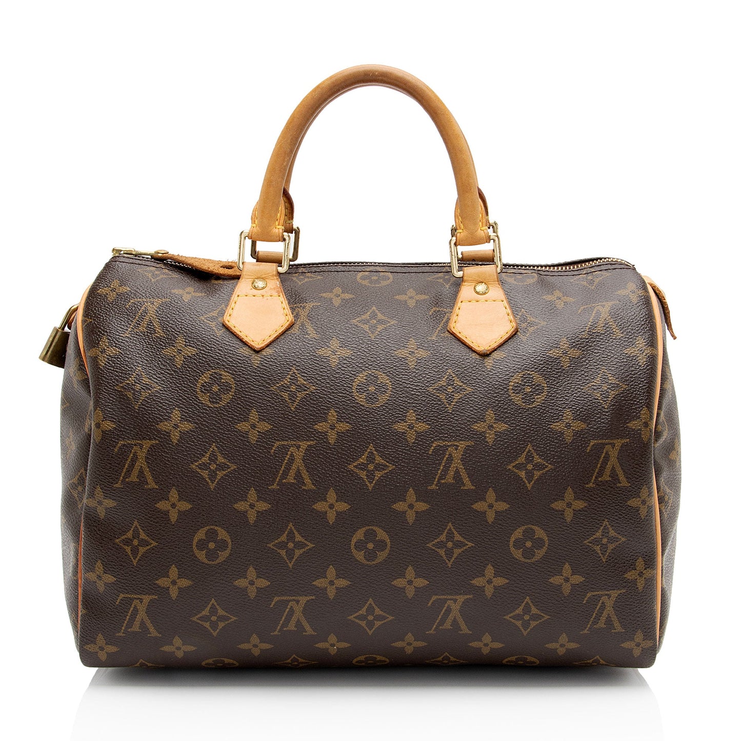 Louis Vuitton Monogram Canvas Speedy 30 Satchel (SHF-0xkjXO)