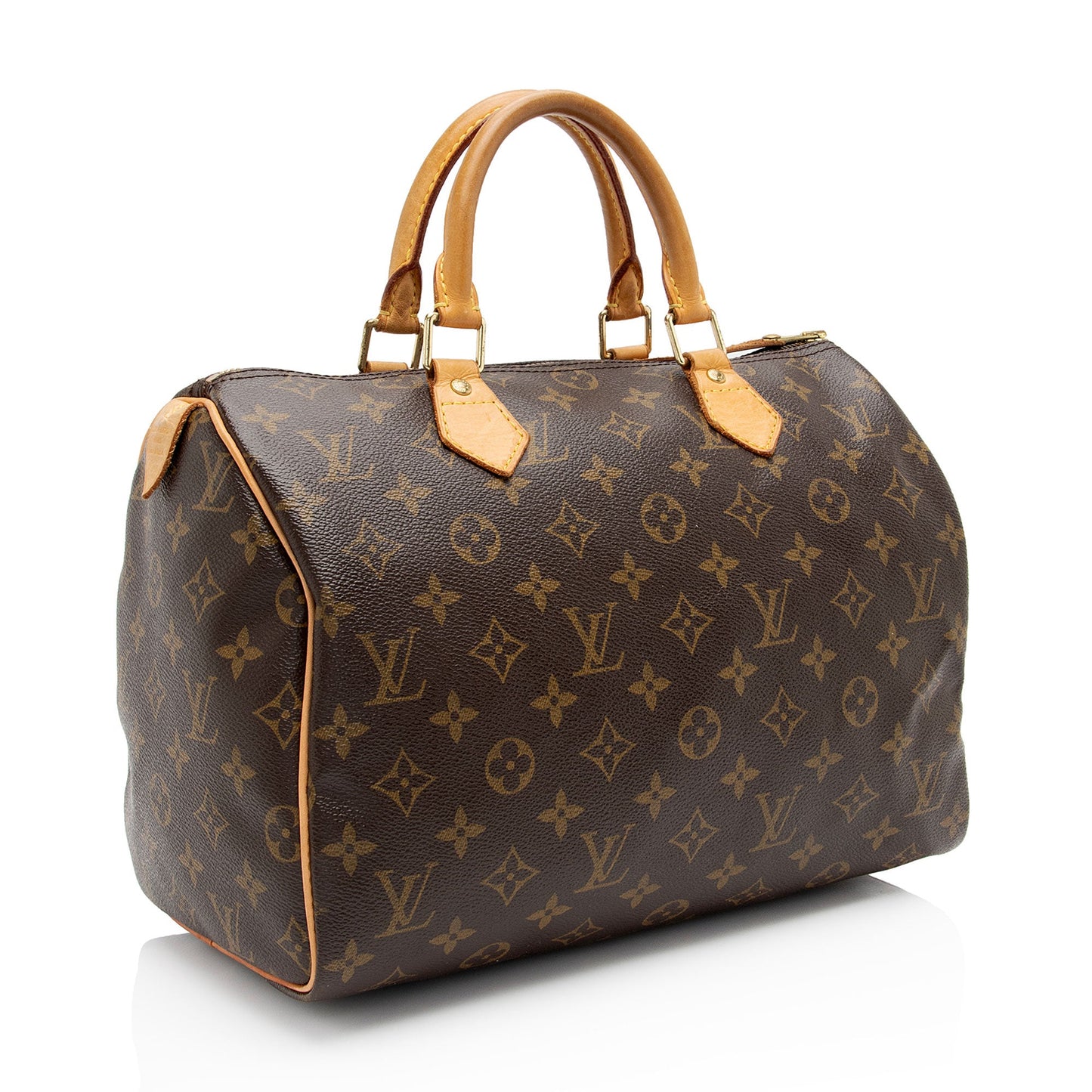 Louis Vuitton Monogram Canvas Speedy 30 Satchel (SHF-0xkjXO)