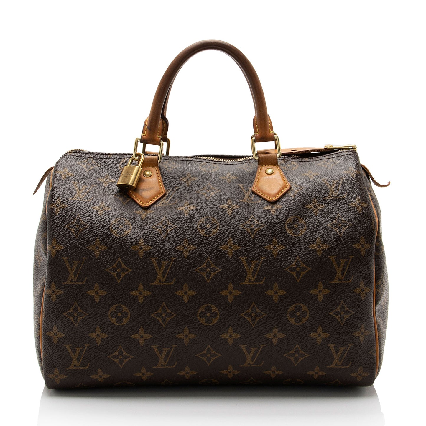 Louis Vuitton Monogram Canvas Speedy 30 Satchel (SHF-usMEGZ)