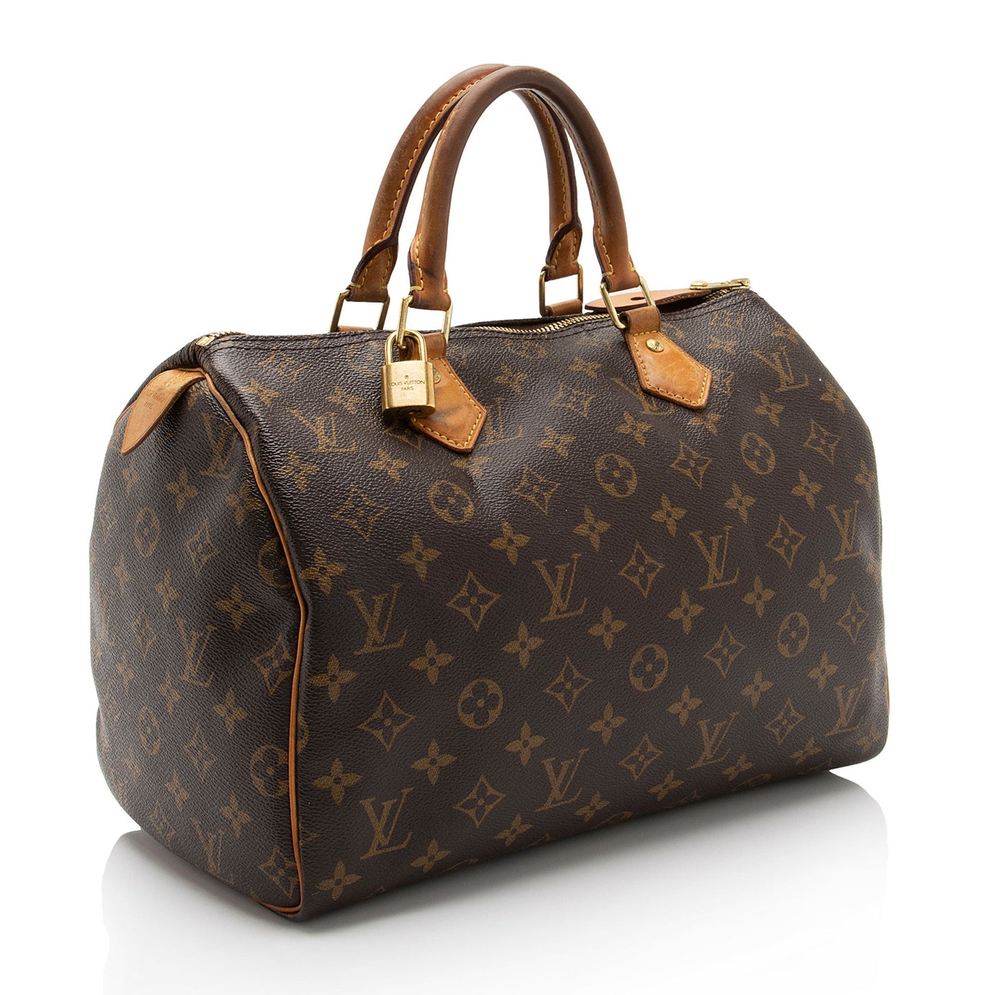 Louis Vuitton Monogram Canvas Speedy 30 Satchel (SHF-usMEGZ)