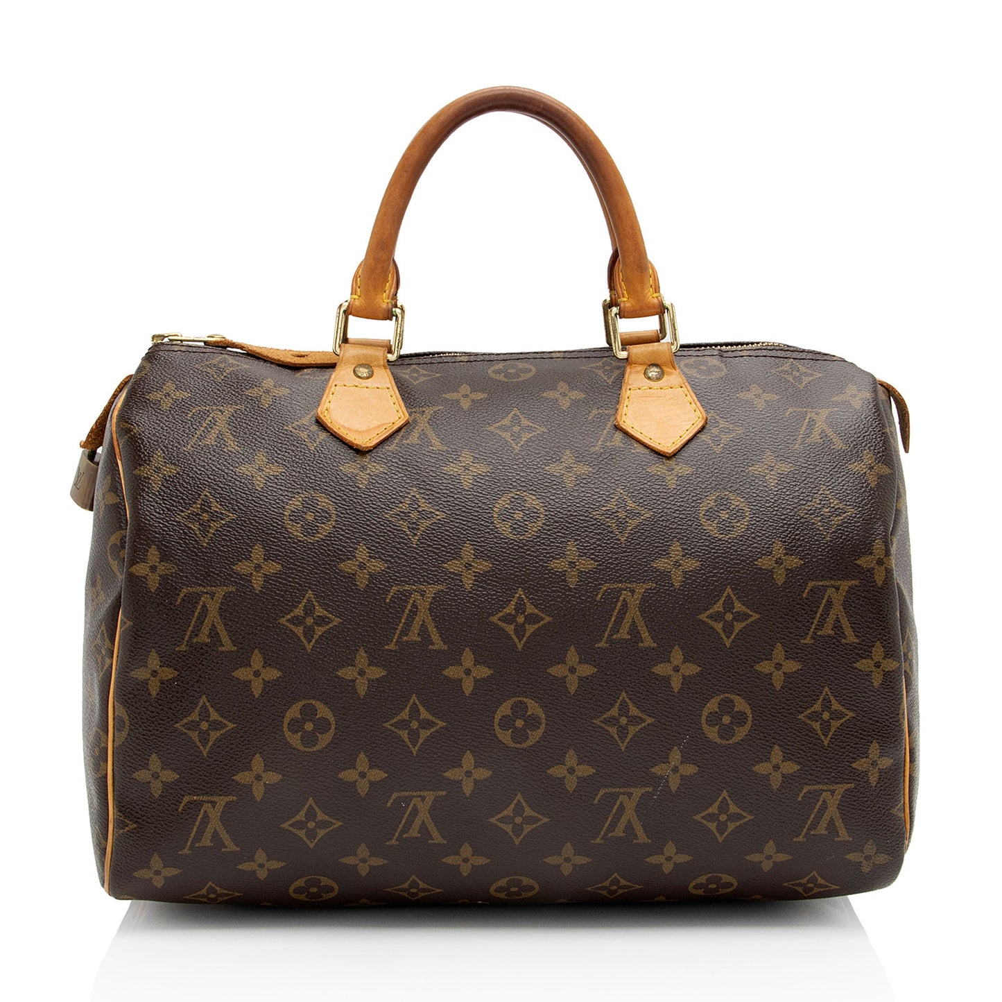 Louis Vuitton Monogram Canvas Speedy 30 Satchel (SHF-o8aWZx)