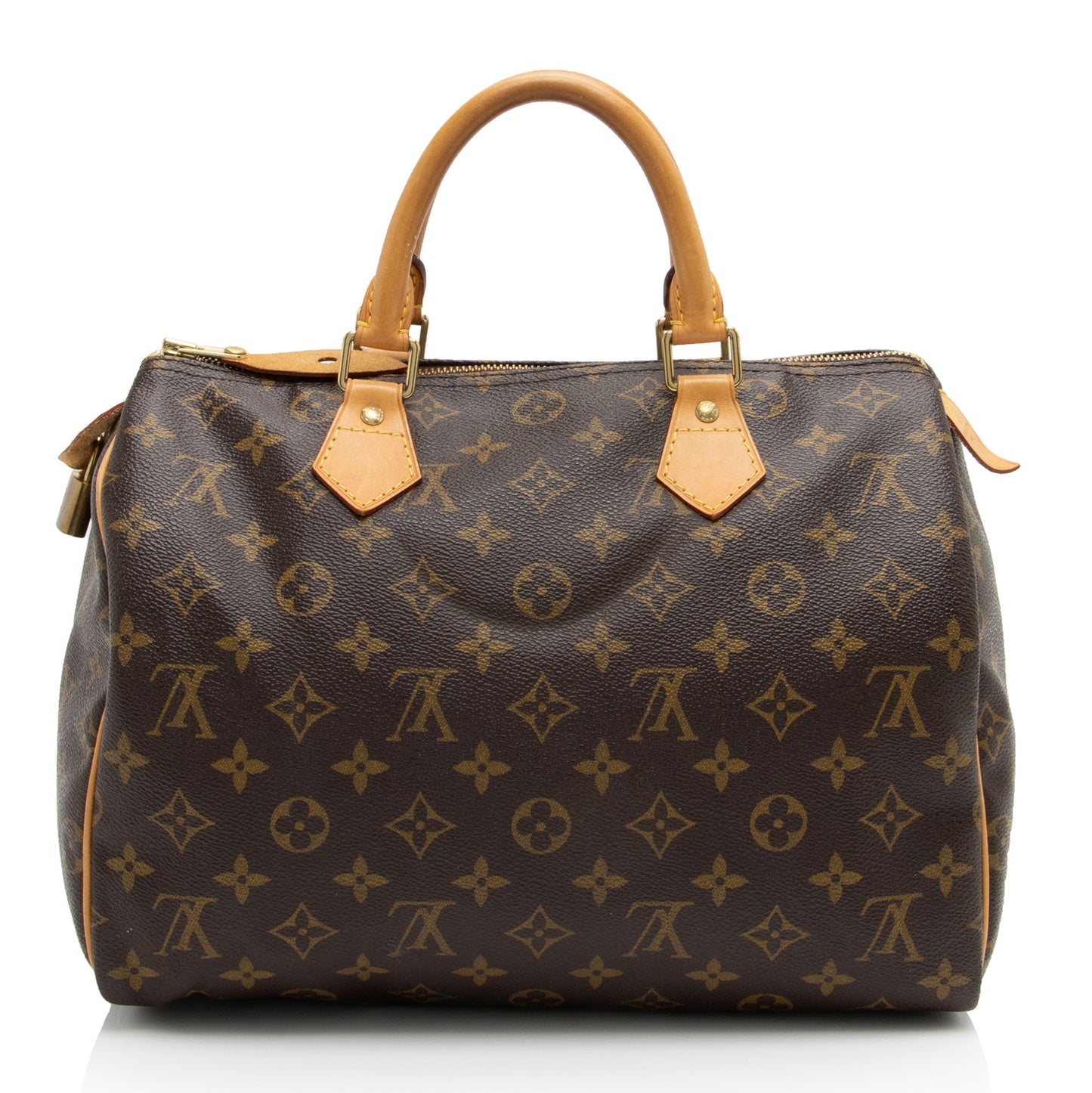 Louis Vuitton Monogram Canvas Speedy 30 Satchel (SHF-8PH2A9)