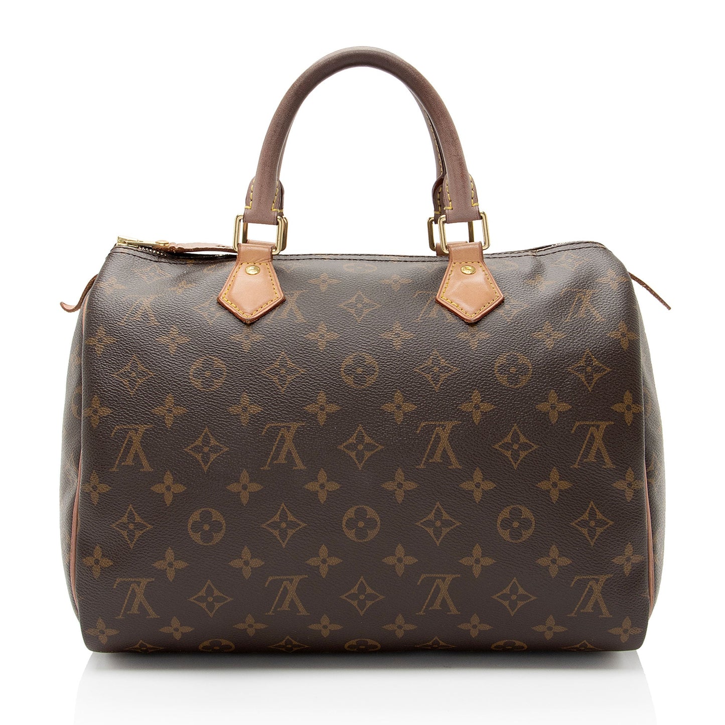 Louis Vuitton Monogram Canvas Speedy 30 Satchel (SHF-w8aaxC)