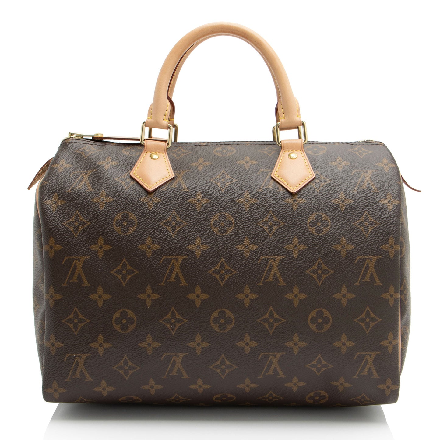 Louis Vuitton Monogram Canvas Speedy 30 Satchel (SHF-FEwSl3)
