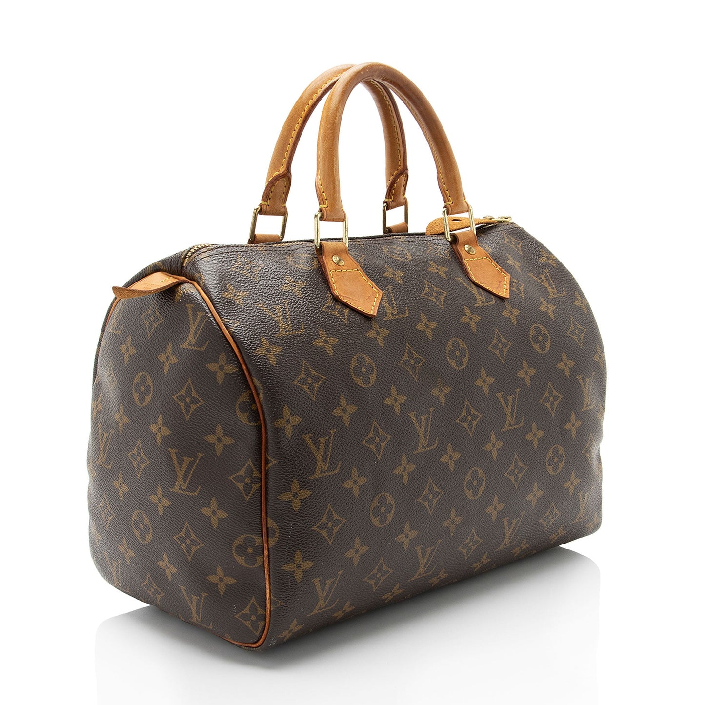 Louis Vuitton Monogram Canvas Speedy 30 Satchel (SHF-xGja6B)