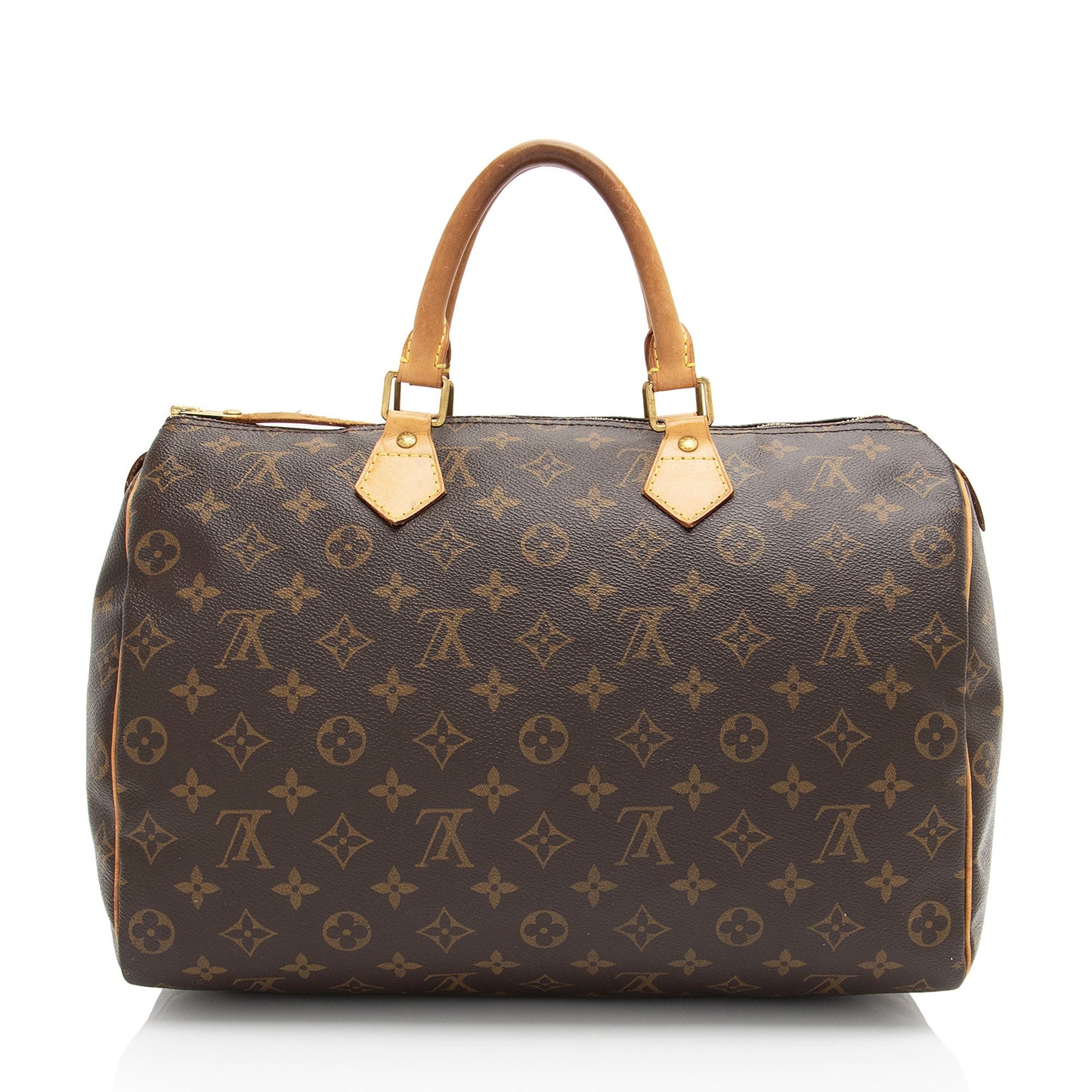 Louis Vuitton Monogram Canvas Speedy 35 Satchel (SHF-wdK2Fs)