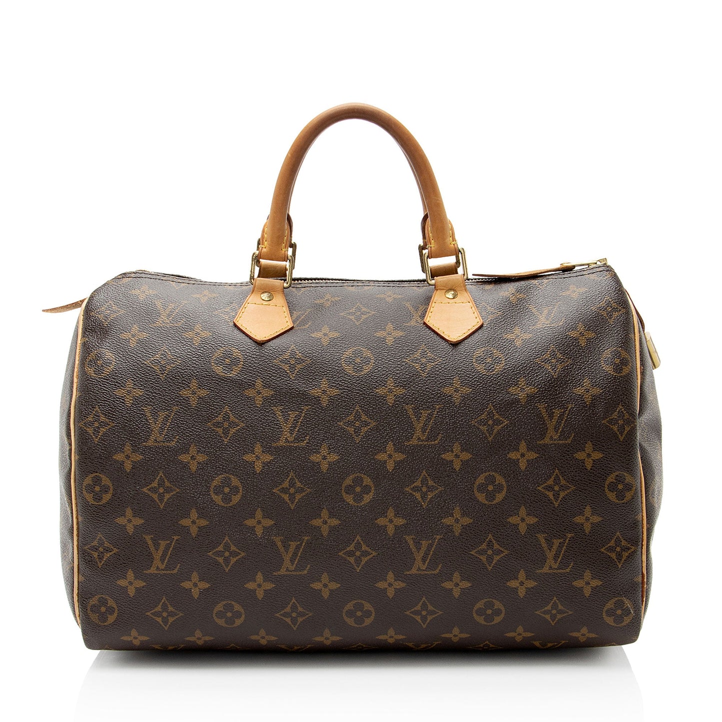 Louis Vuitton Monogram Canvas Speedy 35 Satchel