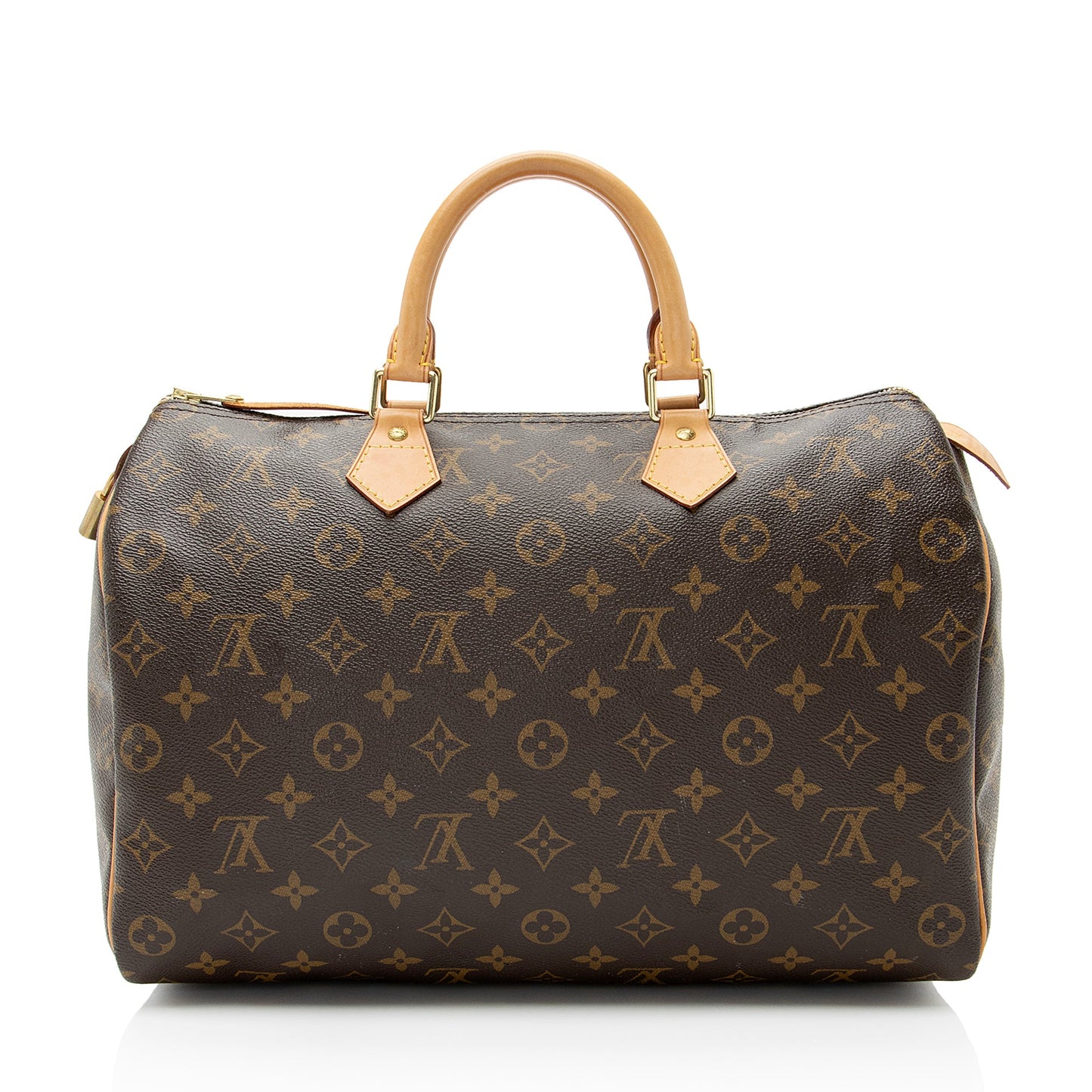 Louis Vuitton Monogram Canvas Speedy 35 Satchel
