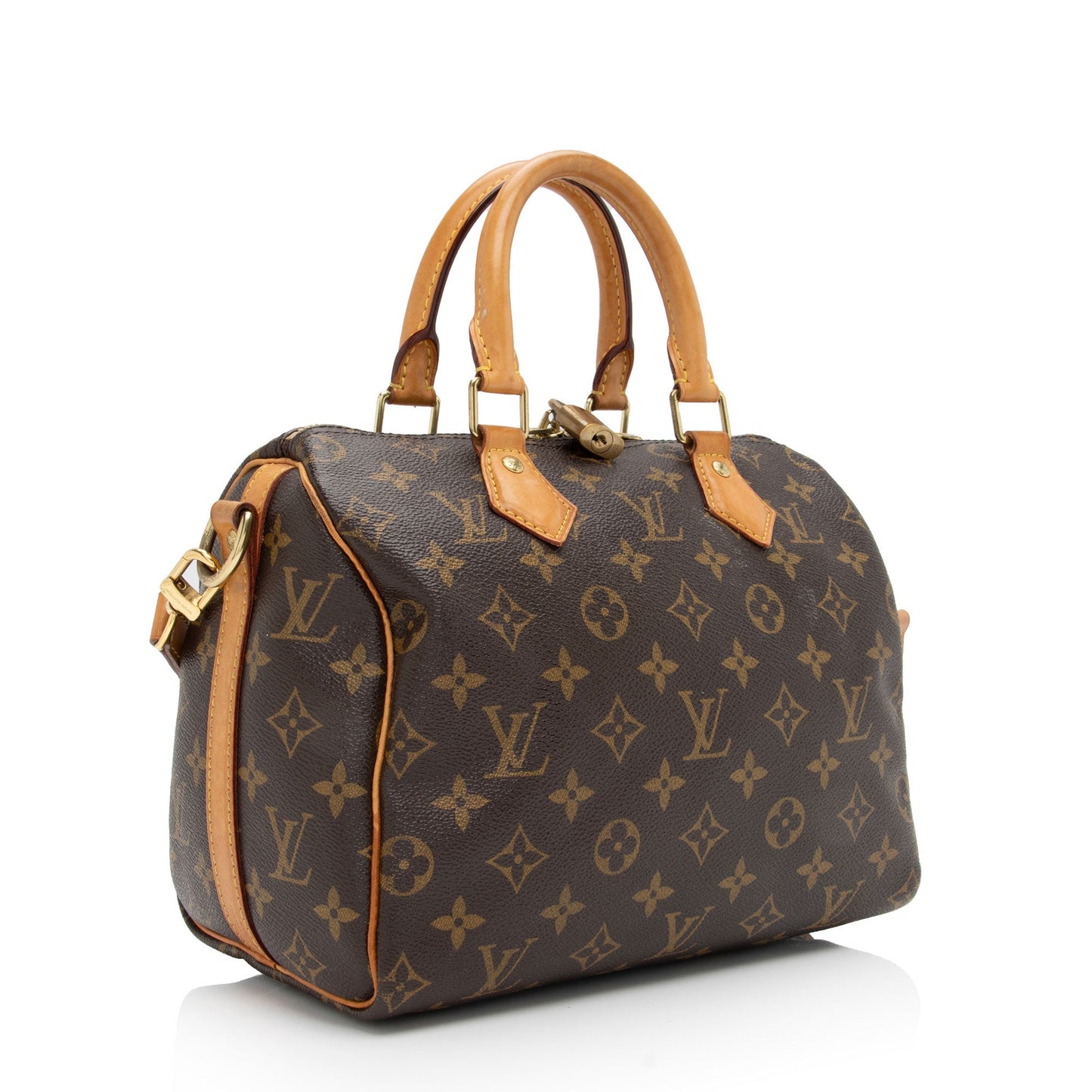 Louis Vuitton Monogram Canvas Speedy Bandouliere 25 Satchel (SHF-b2Jyr0)