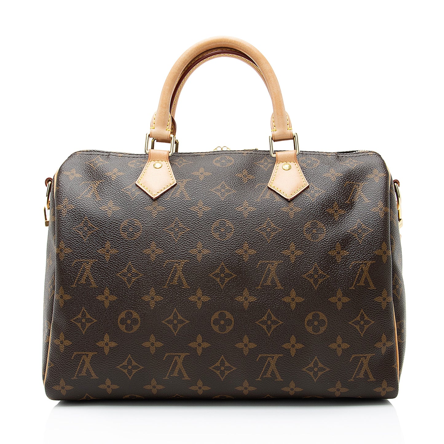 Louis Vuitton Monogram Canvas Speedy Bandouliere 30 Satchel (SHF-23067)