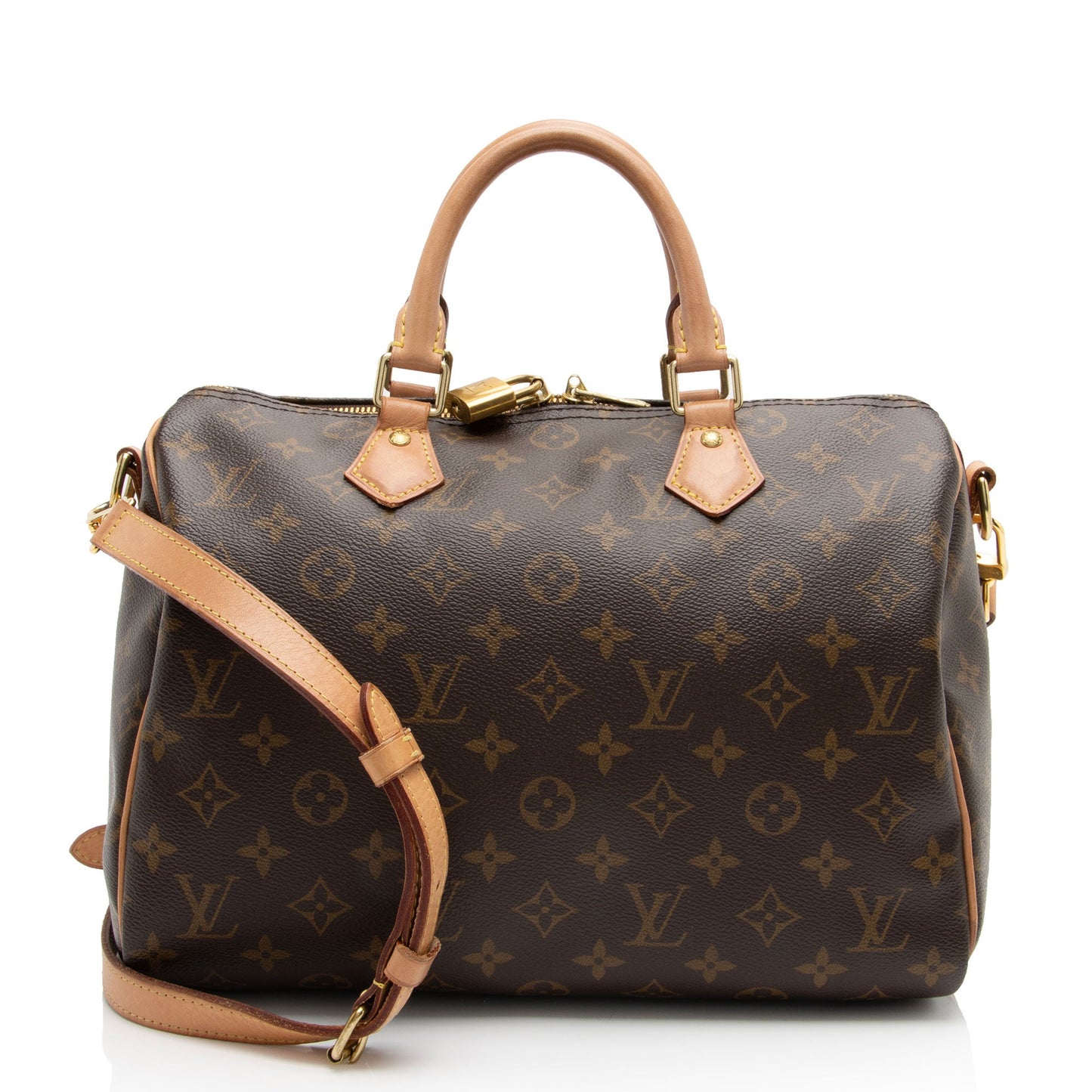 Louis Vuitton Monogram Canvas Speedy Bandouliere 30 Satchel (SHF-mXkVyF)