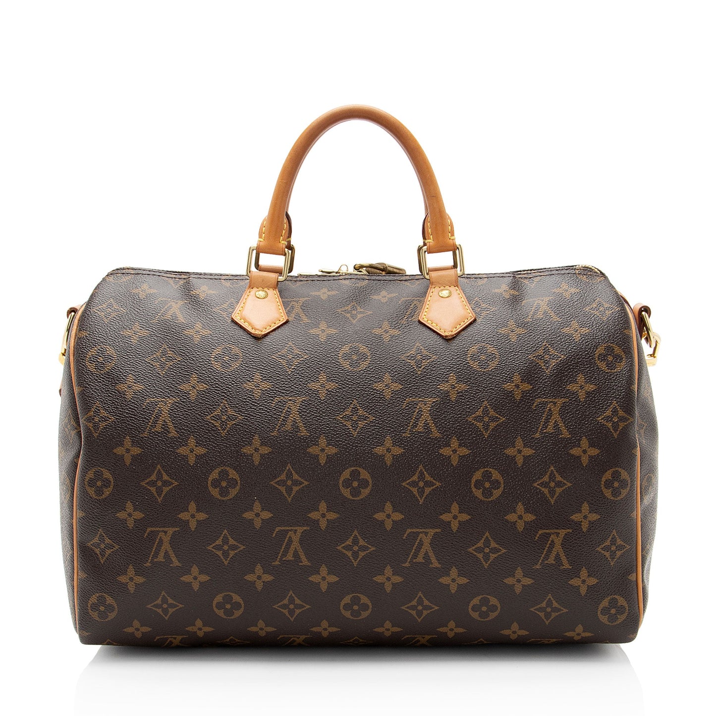 Louis Vuitton Monogram Canvas Speedy Bandouliere 35 Satchel (SHF-4v9vw4)