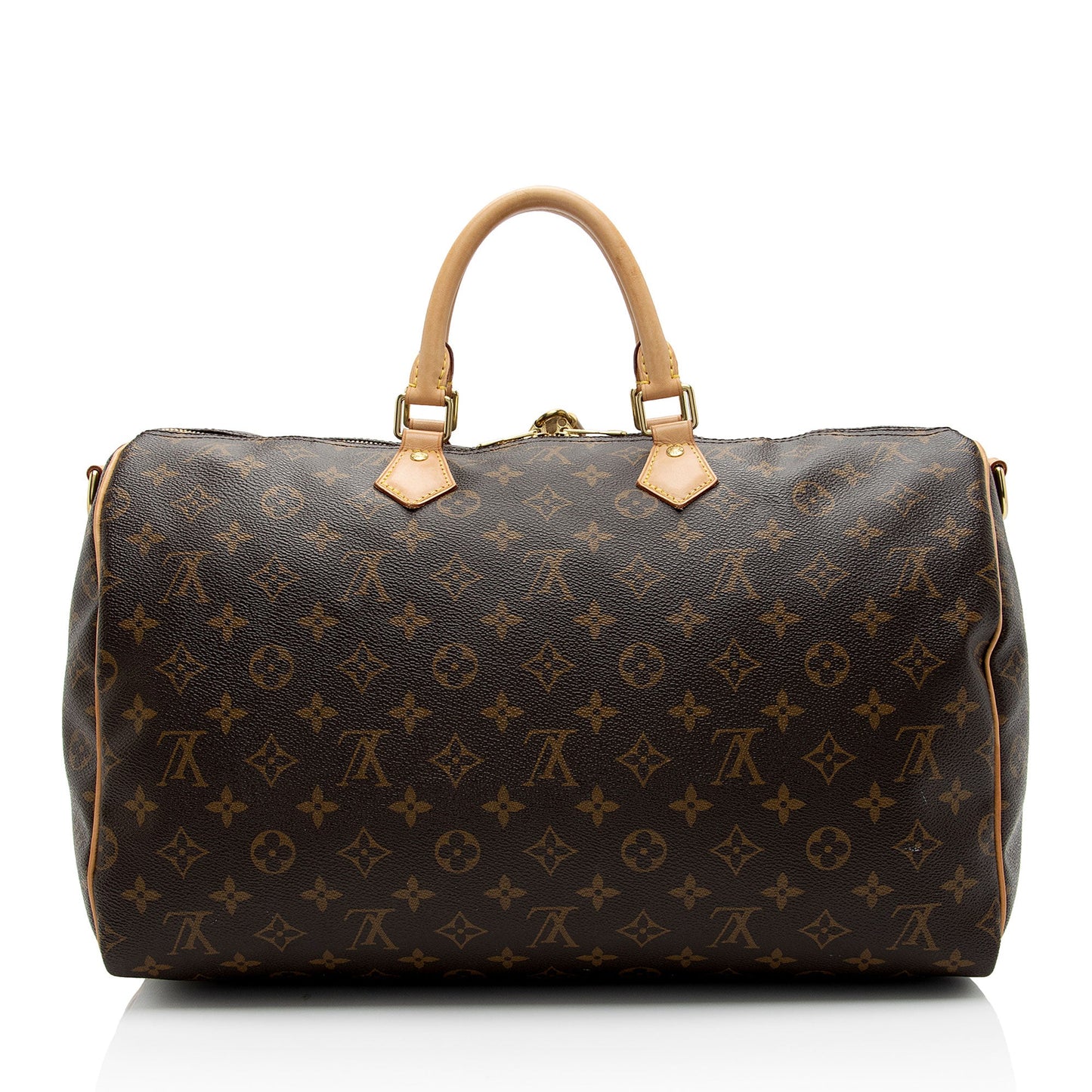 Louis Vuitton Monogram Canvas Speedy Bandouliere 40 Satchel (SHF-sorosO)