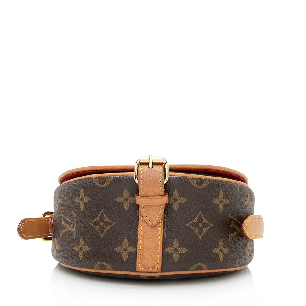 Louis Vuitton Monogram Canvas Tambourin Shoulder Bag (SHF-21577)