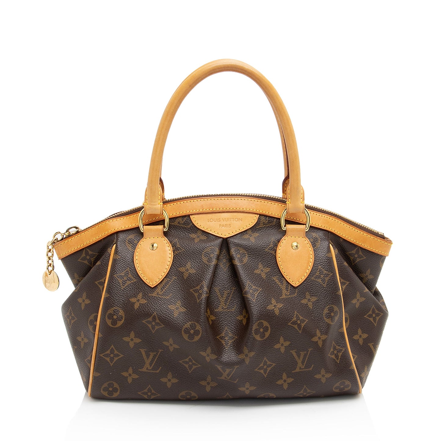 Louis Vuitton Monogram Canvas Tivoli PM Satchel (SHF-1oaaCK)