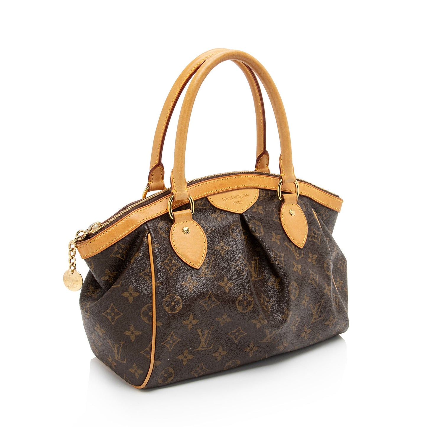 Louis Vuitton Monogram Canvas Tivoli PM Satchel (SHF-1oaaCK)